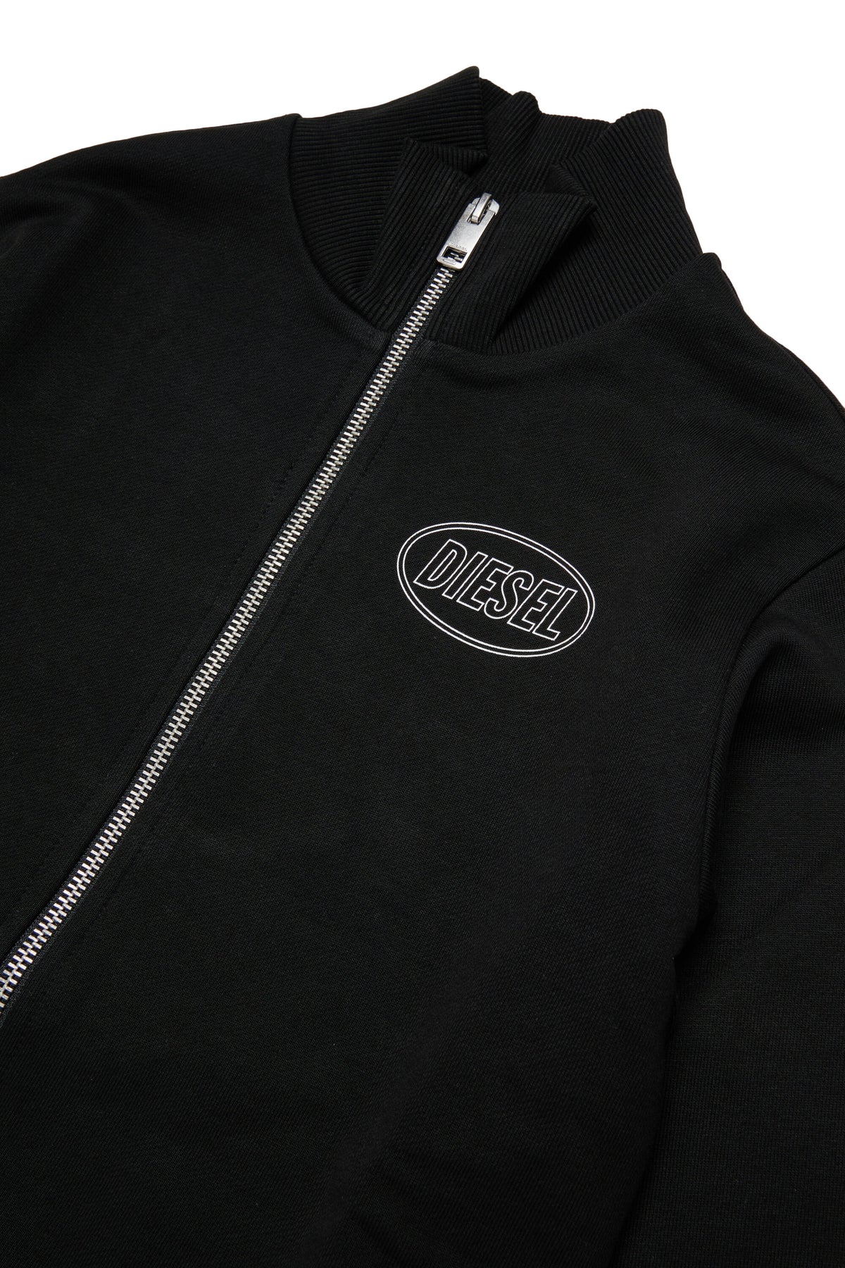 Full-zip sweatshirt with logo