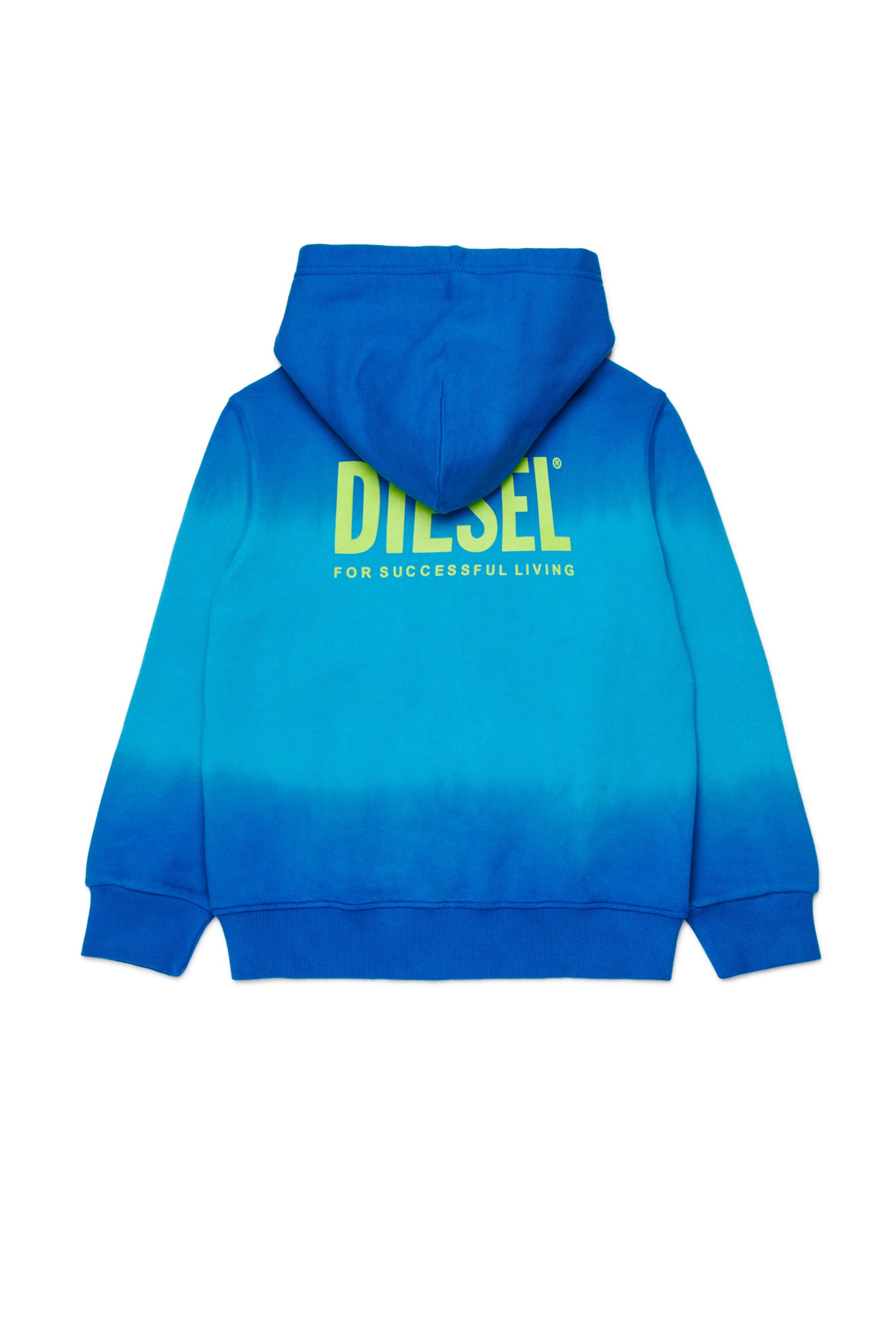 Fully zip sweatshirt with printed logo