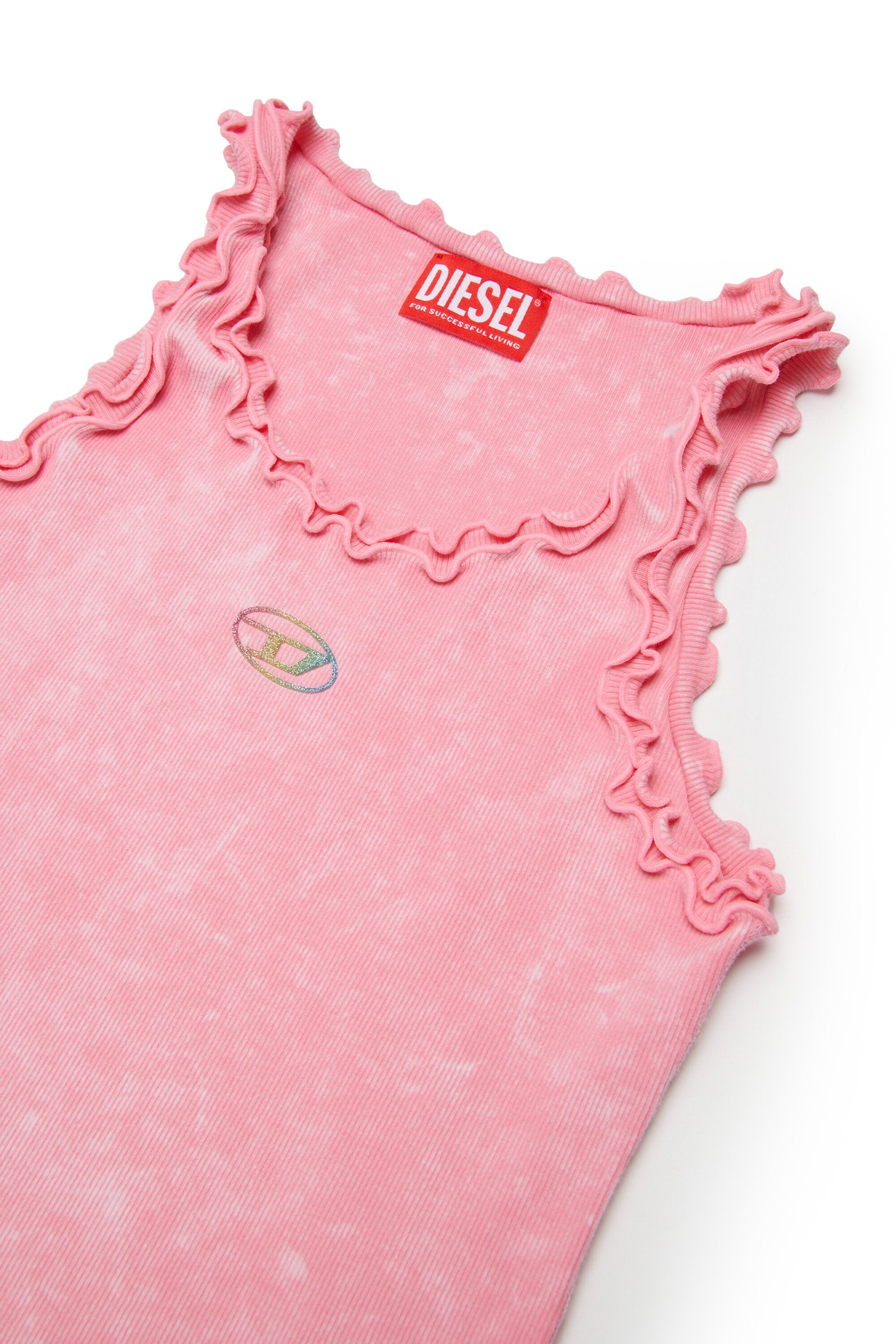 Short dress with logo