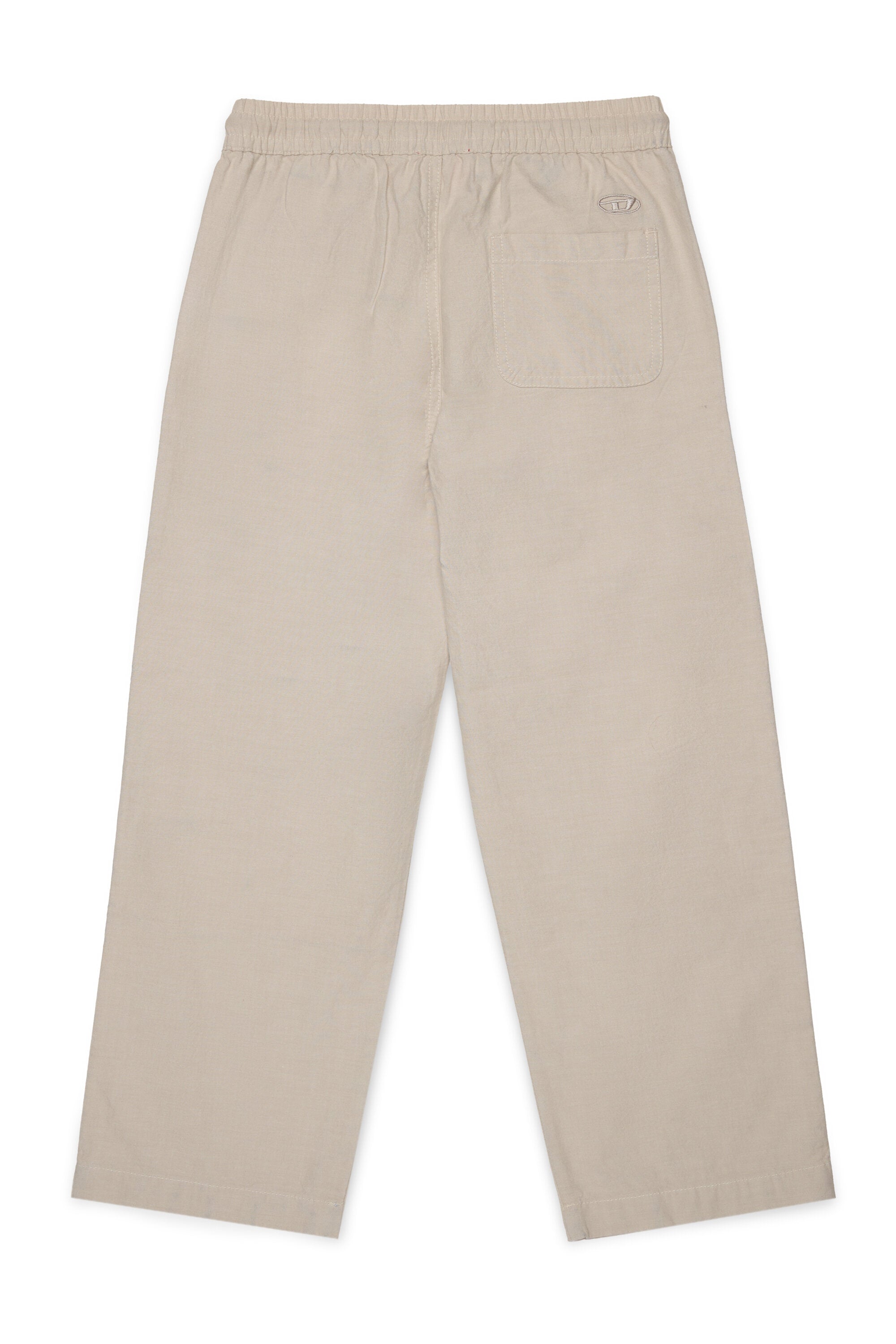 Formal pants with drawstring waist