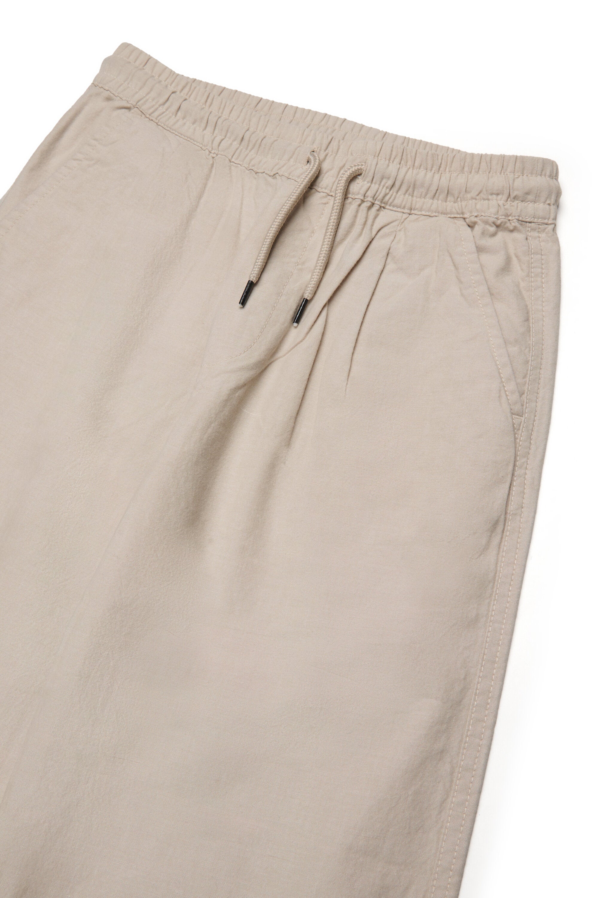 Formal pants with drawstring waist