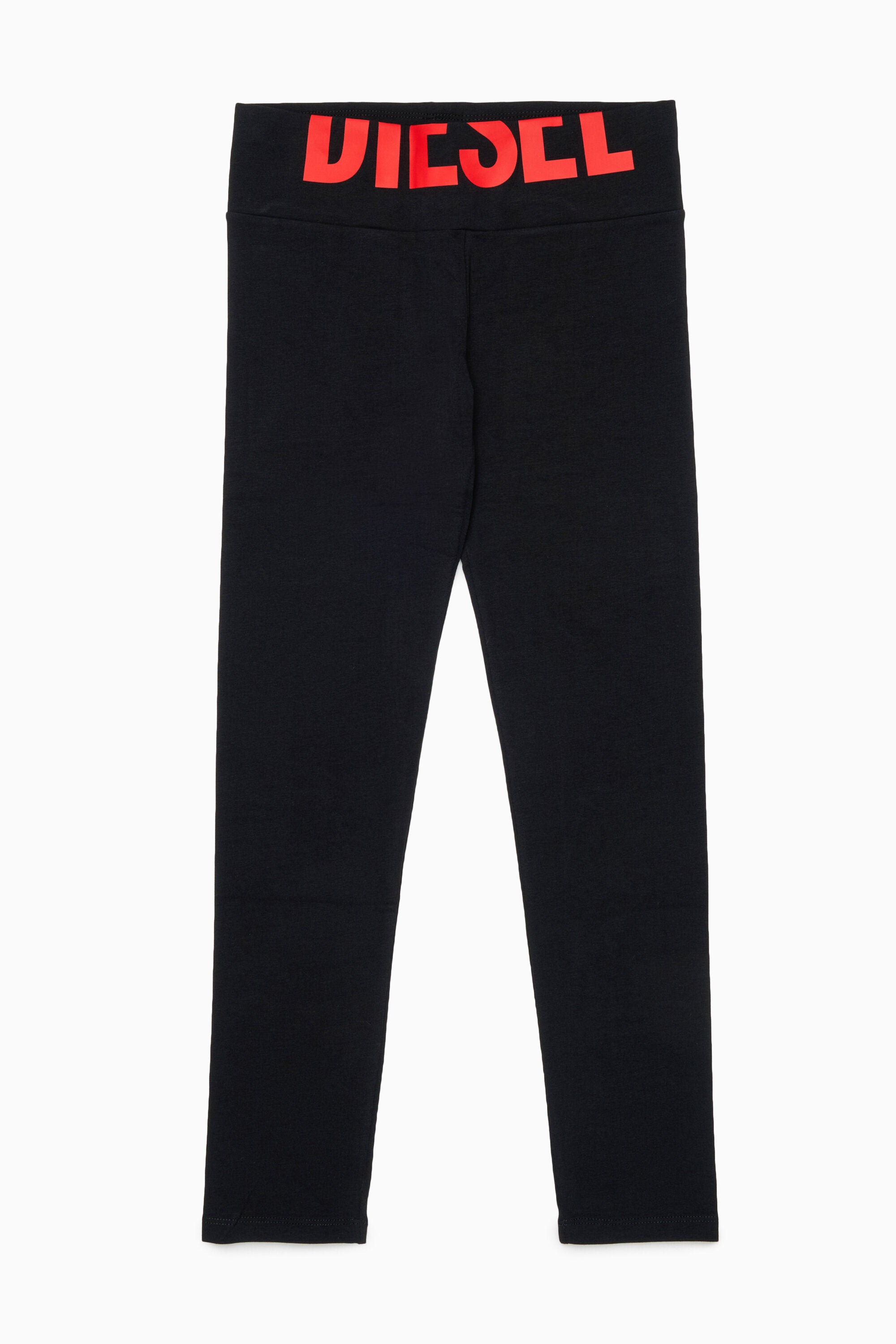 Leggings with logo waistband