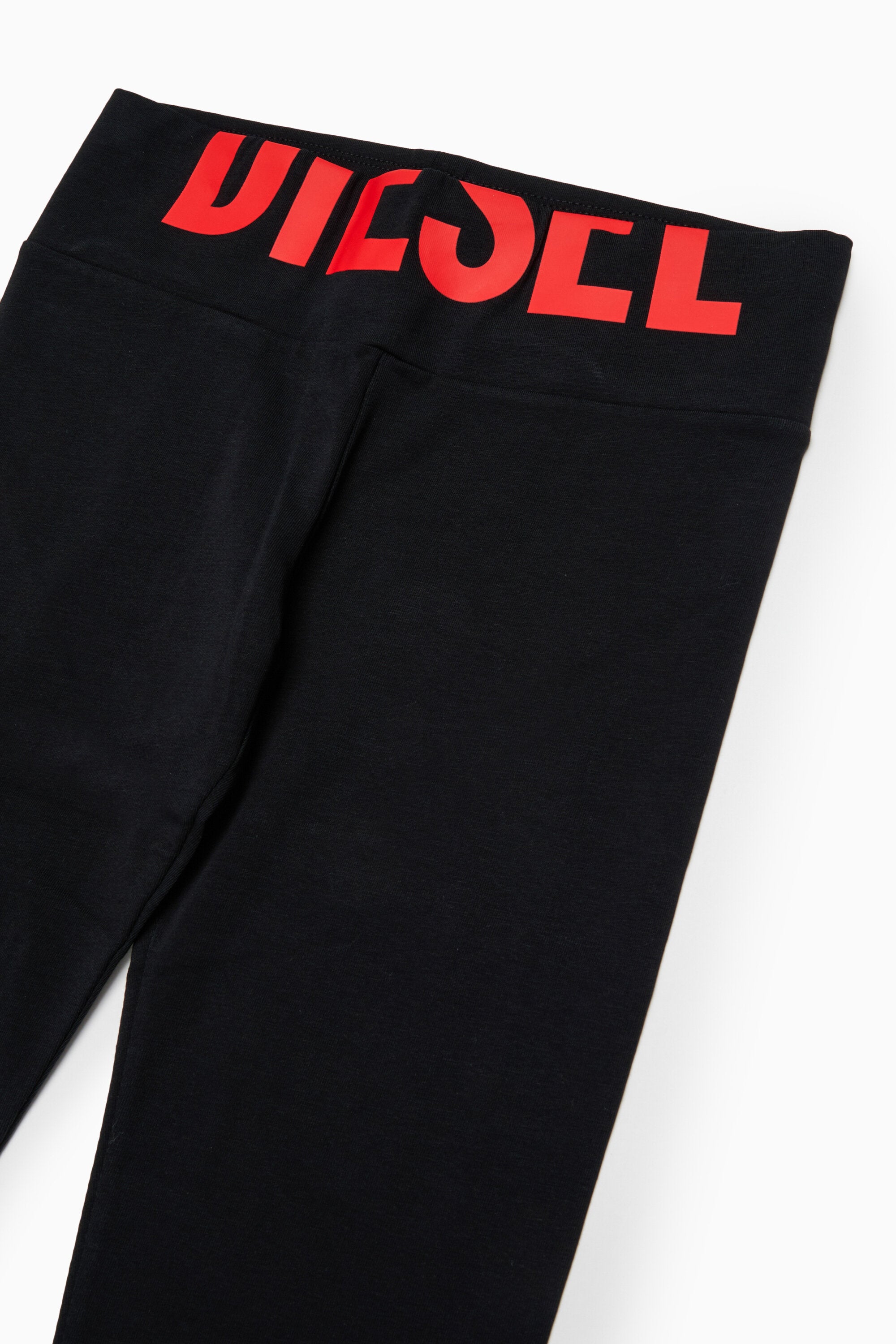 Leggings with logo waistband