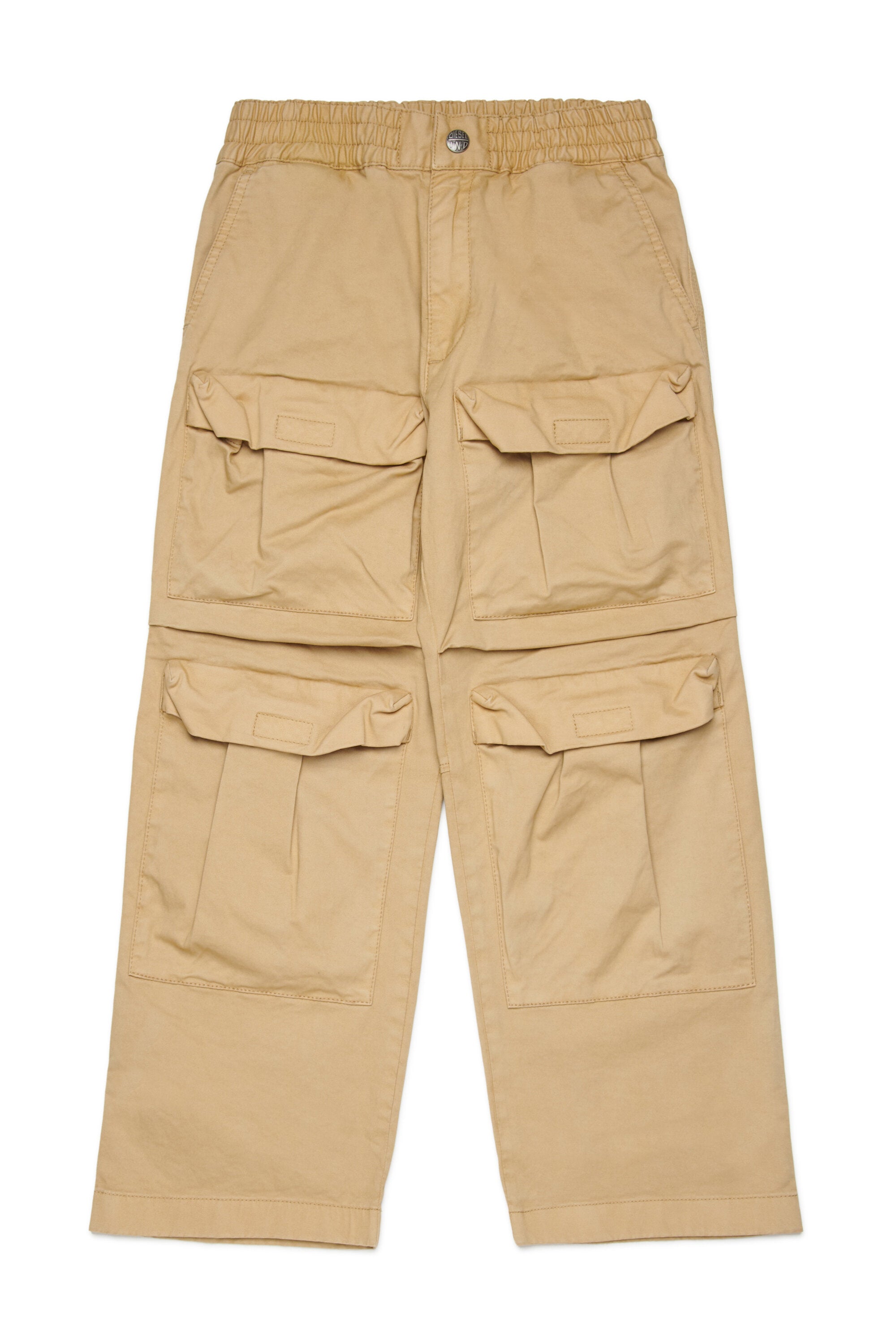 Cargo pants with patch pockets