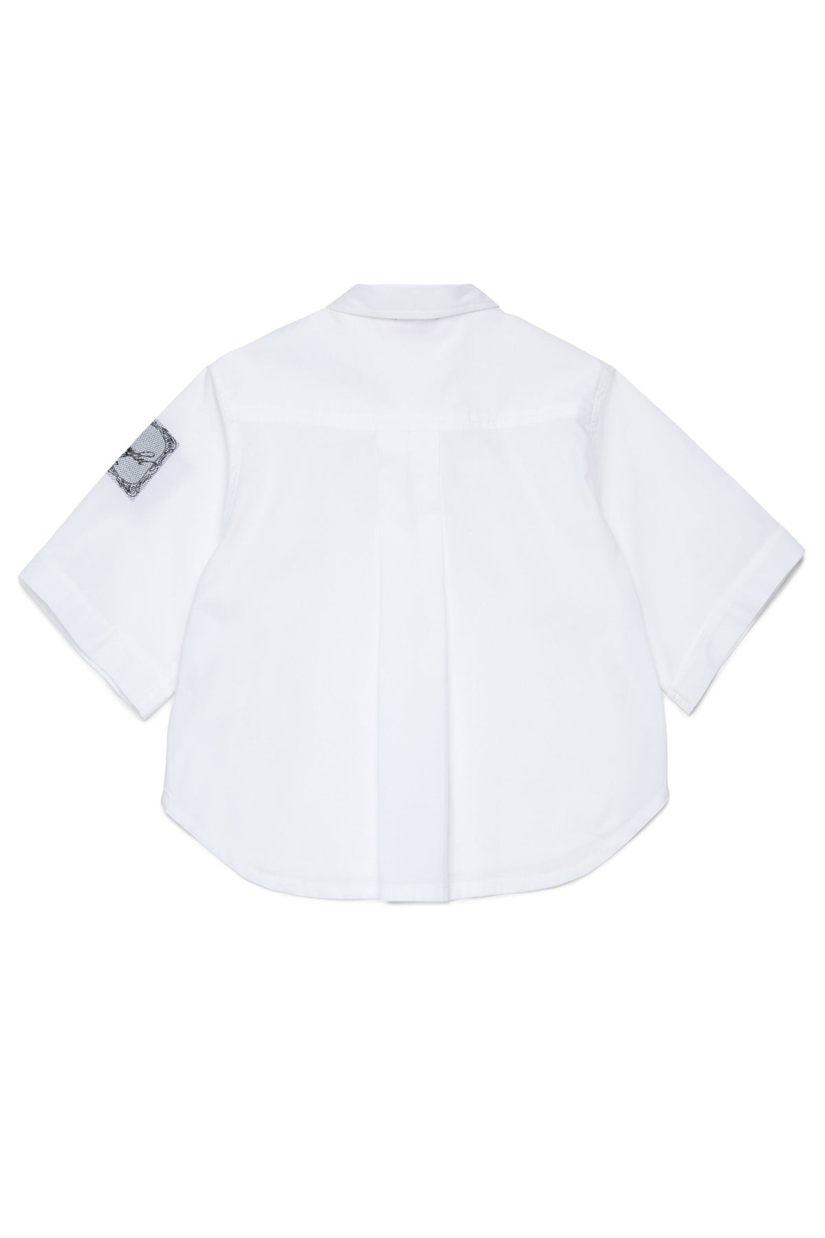 Short-sleeve shirt with logo