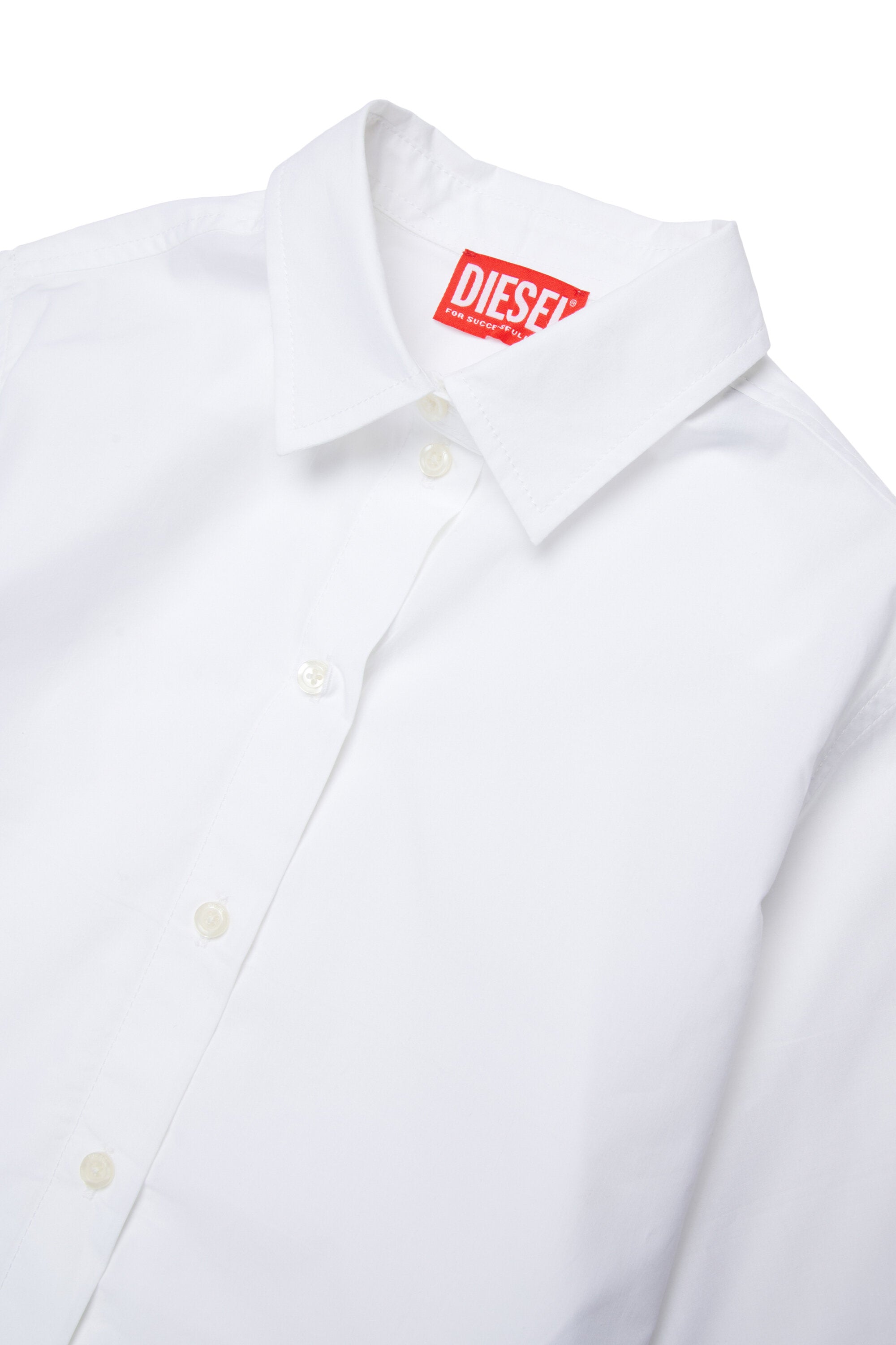 Short-sleeve shirt with logo