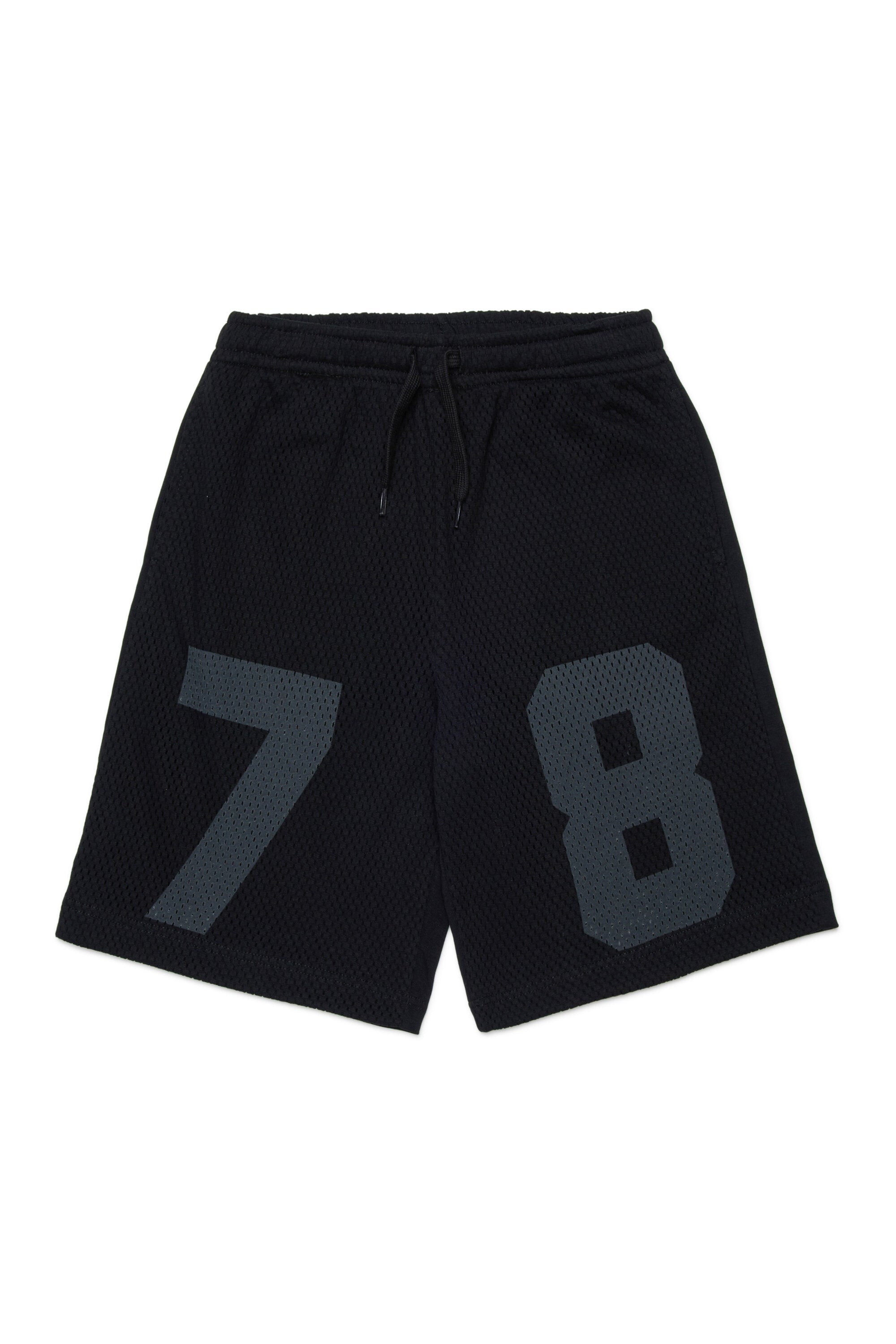 Sweatshorts with front numbers