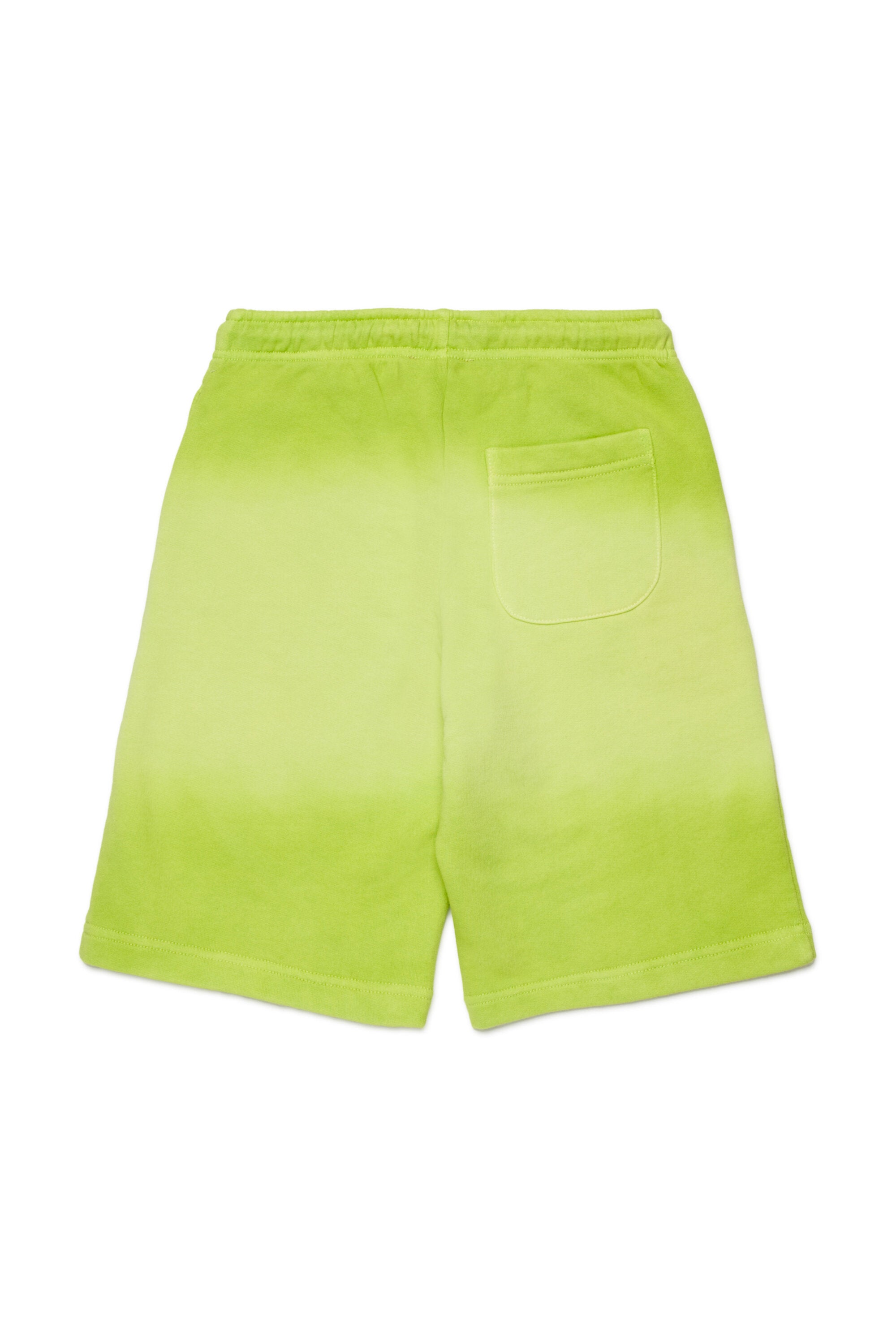 Fleece shorts with logo
