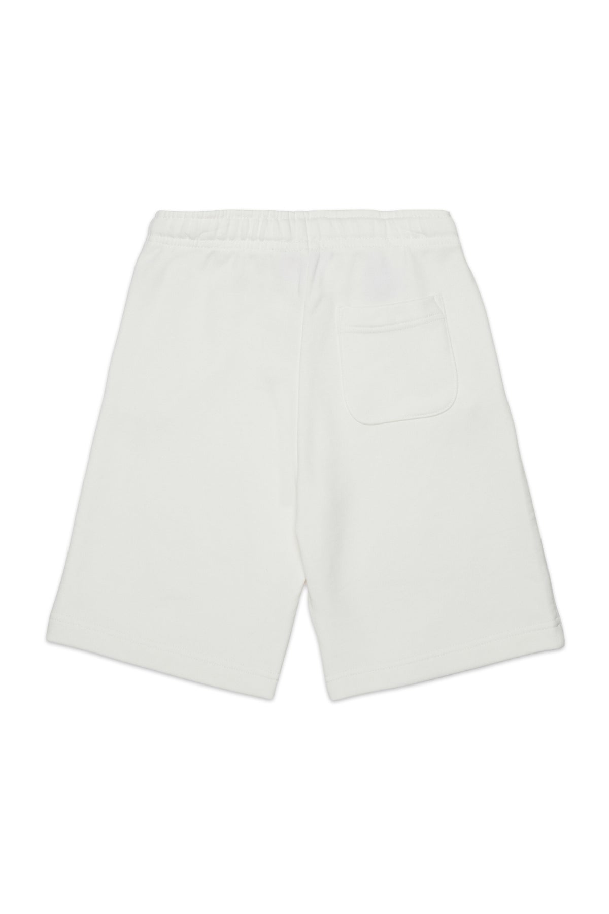 Fleece shorts with logo