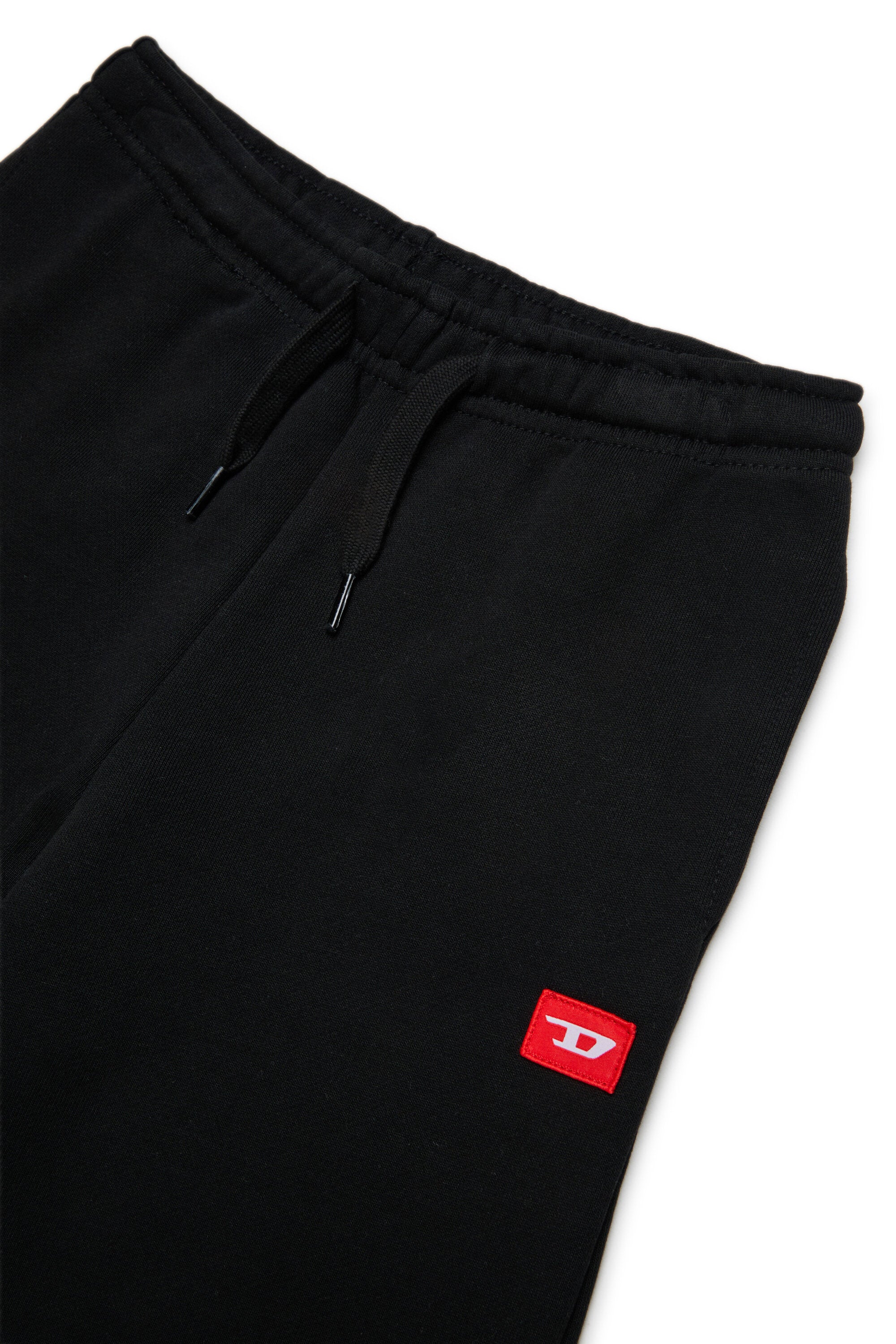 Fleece shorts with logo