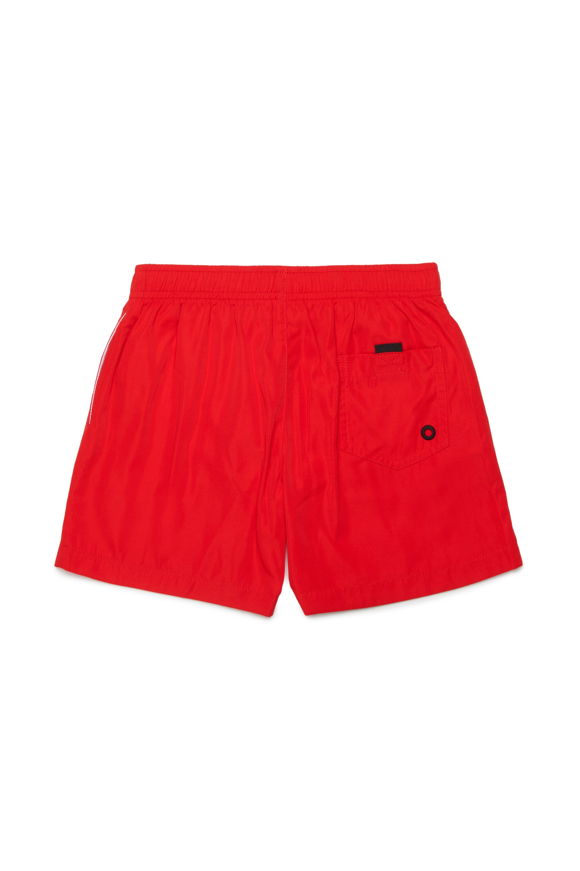 Boxer swimsuit with logo