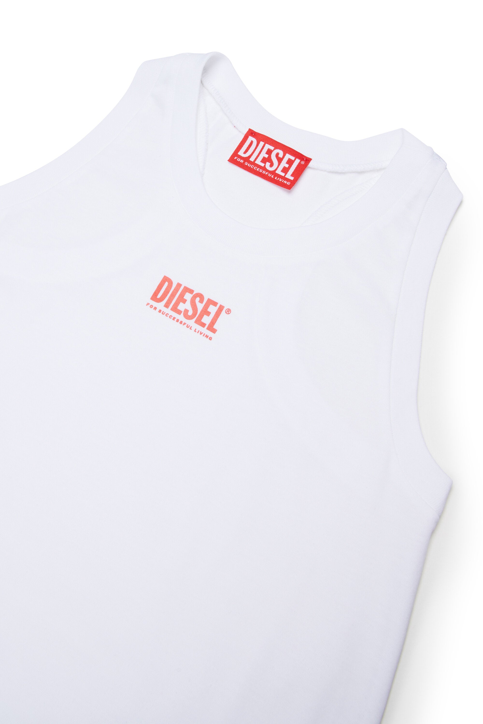 Cover-up dress with logo