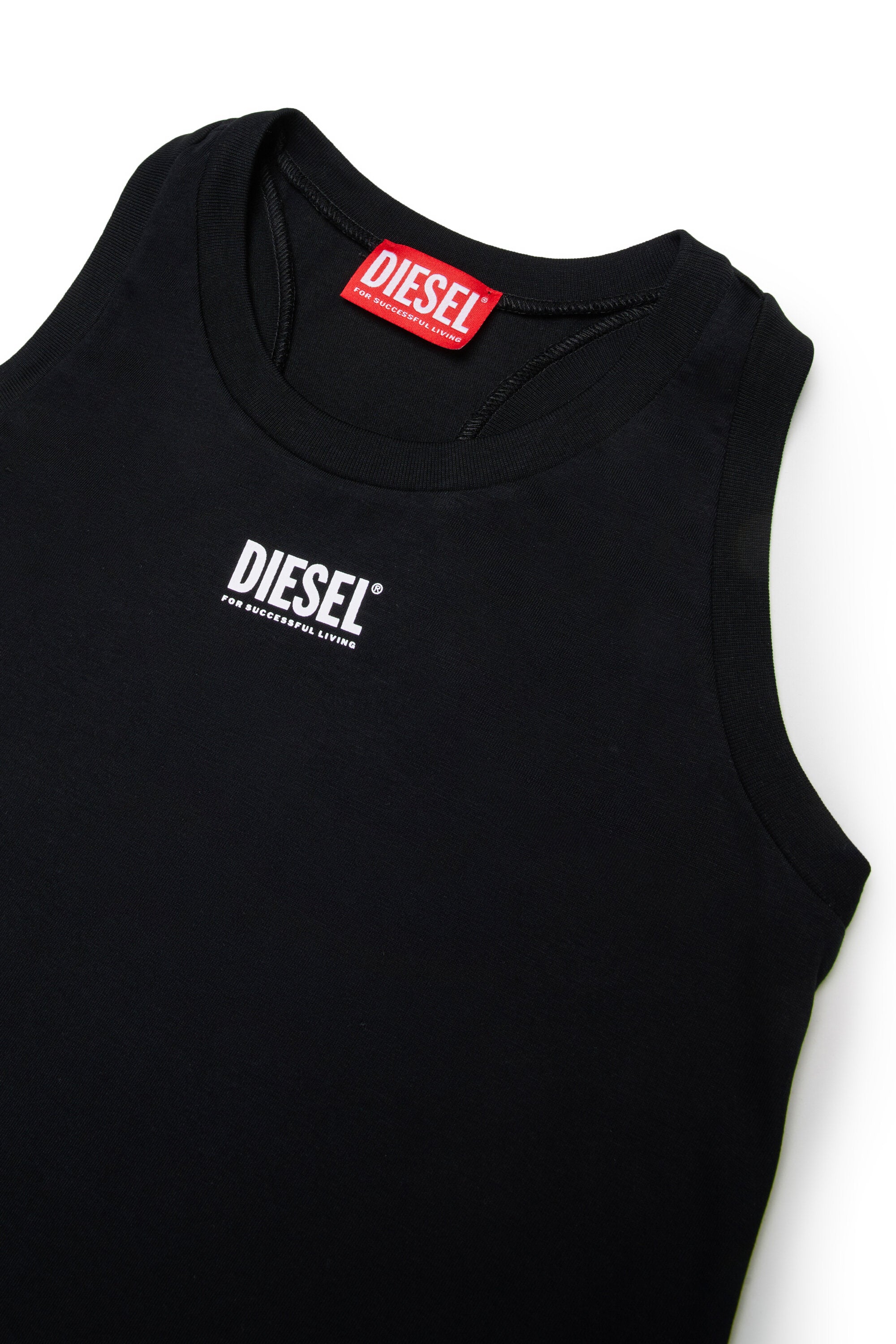 Cover-up dress with logo