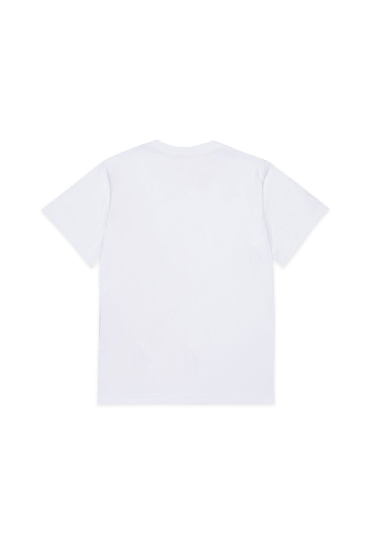 T-shirt with vertical logo