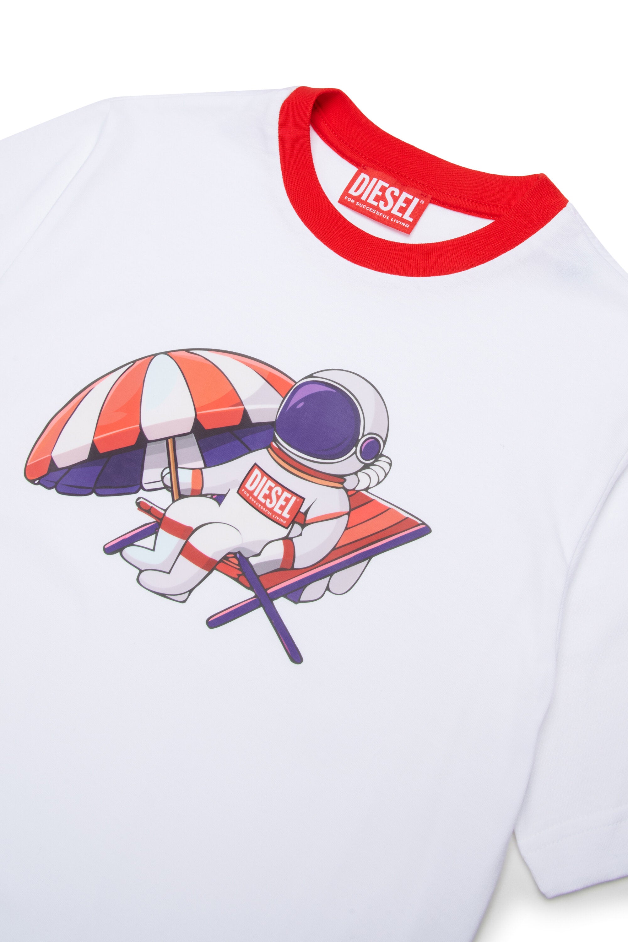 T-shirt with logo and astronaut print