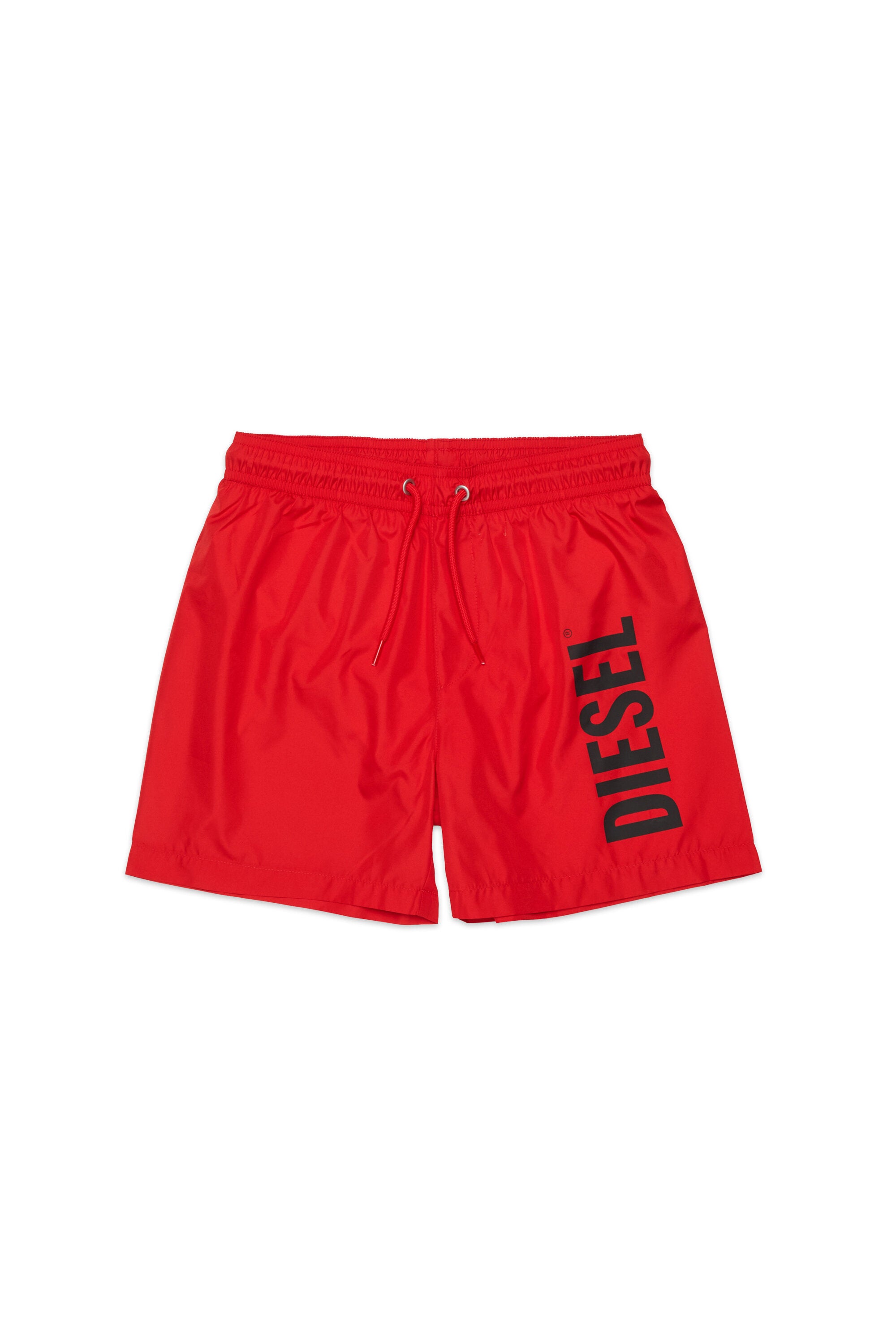 Boxer swimsuit with logo