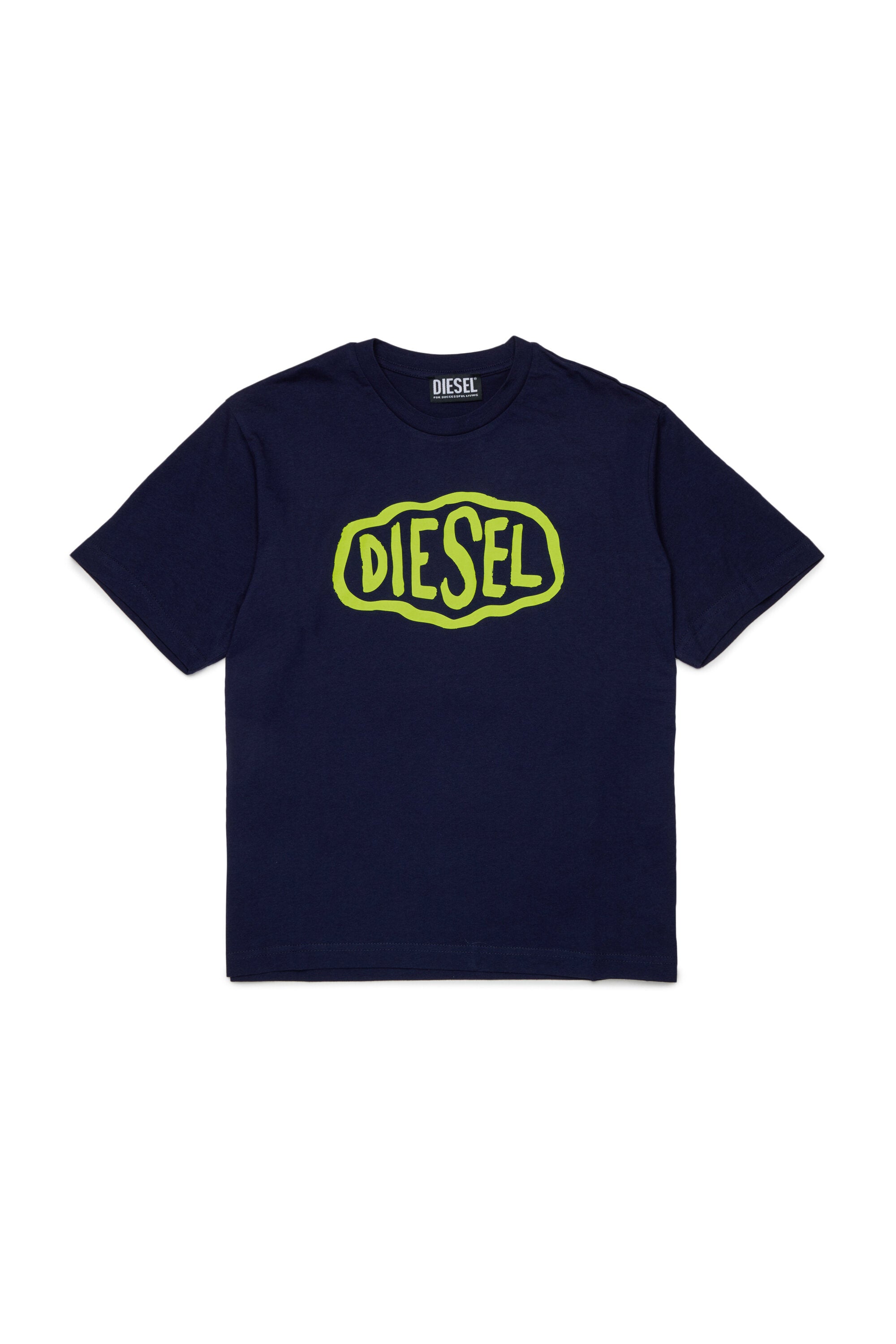 Crew-neck T-shirt with logo