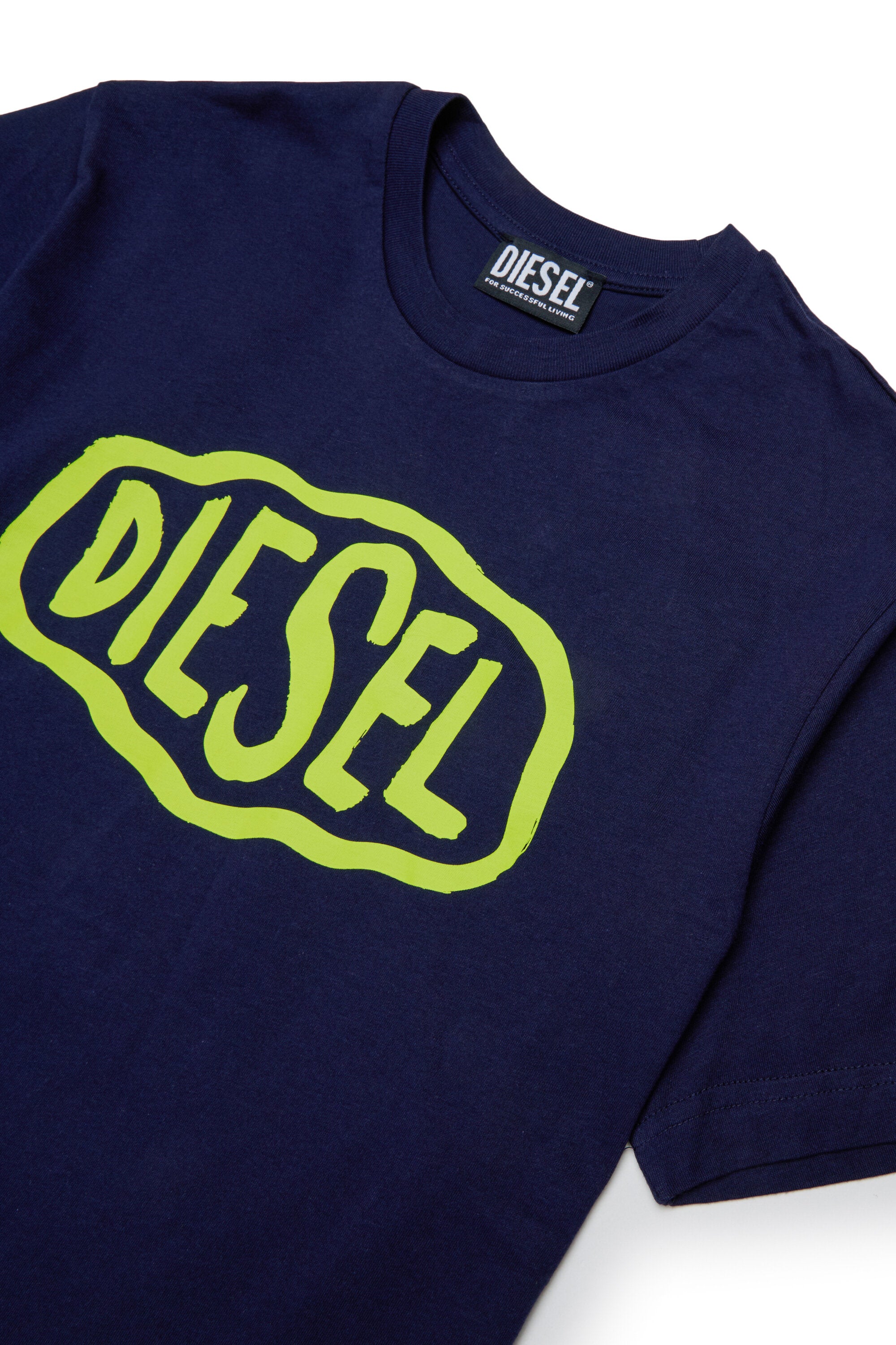Crew-neck T-shirt with logo