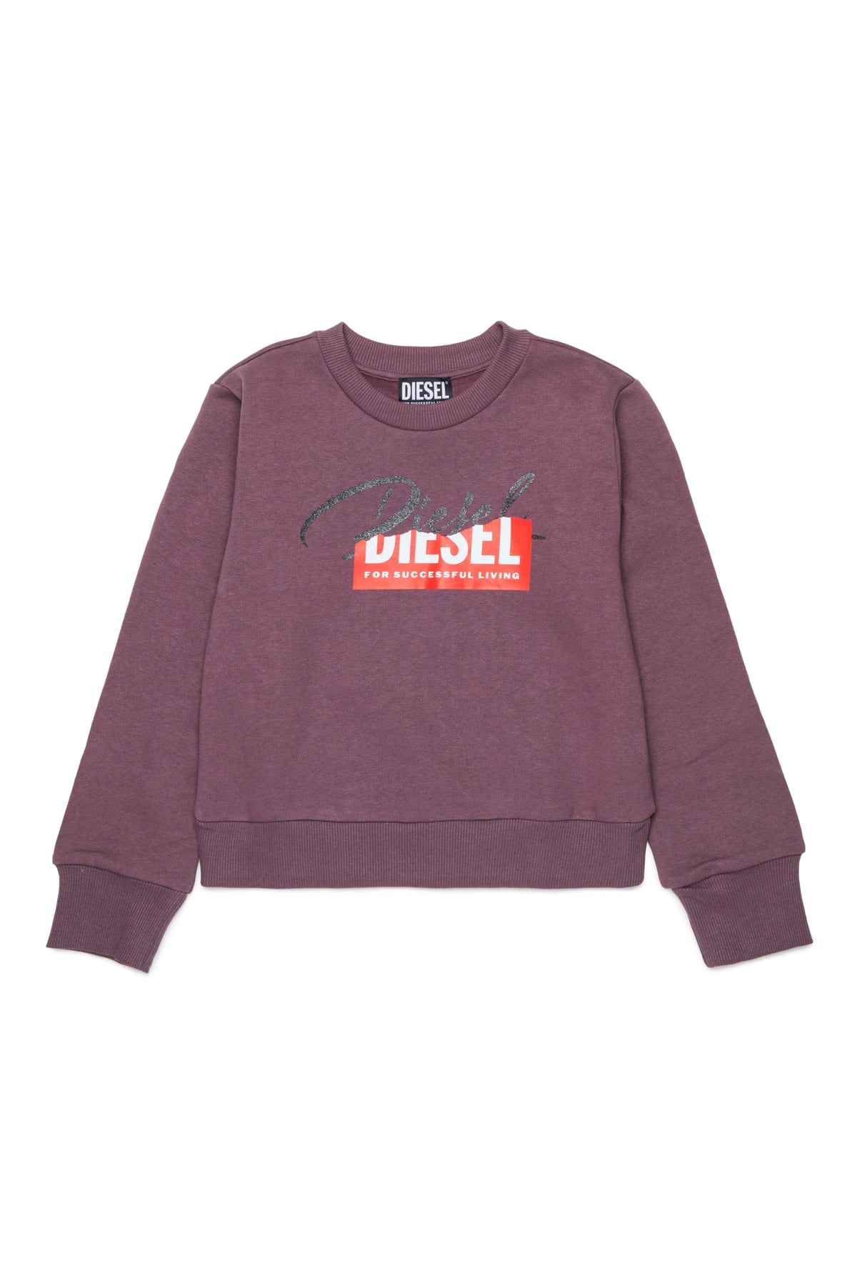 Crew-neck sweatshirt with logo