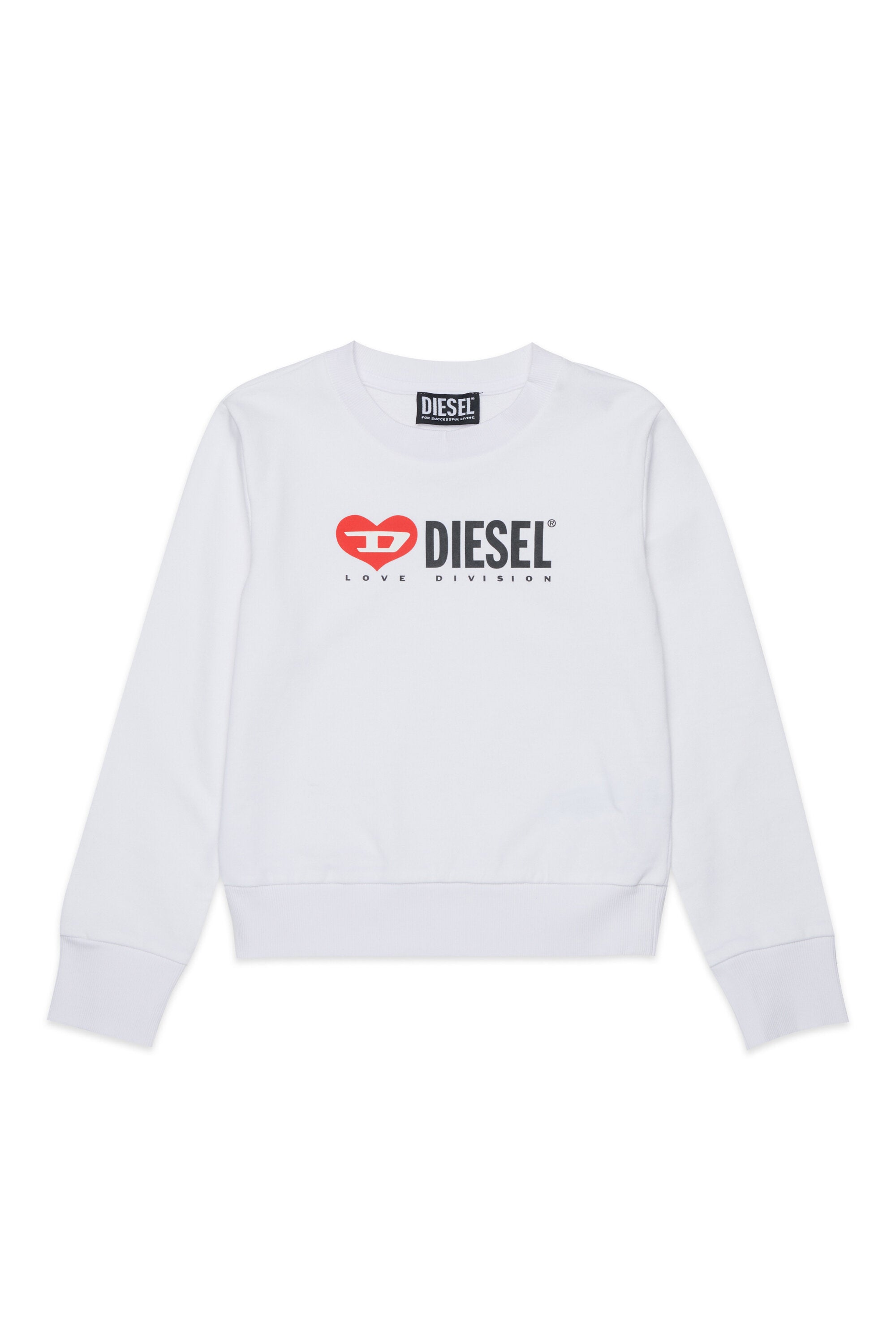 Crew neck sweatshirt with logo