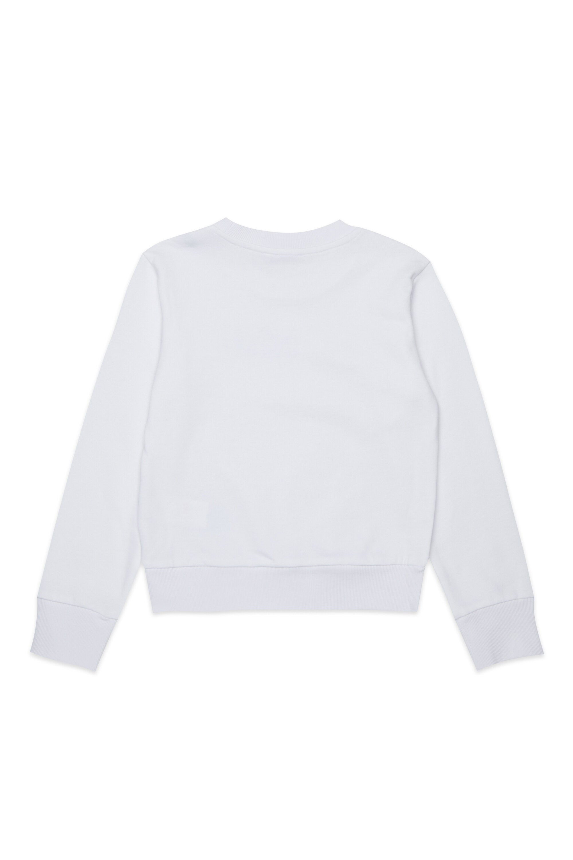 Crew neck sweatshirt with logo