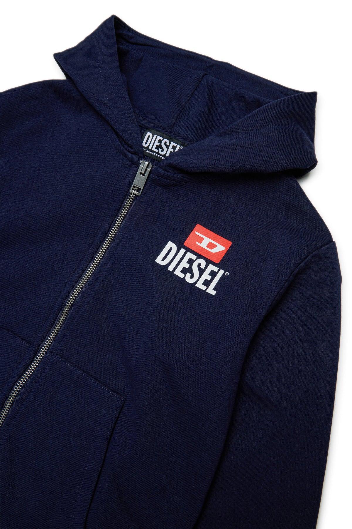 Full-zip sweatshirt with logo