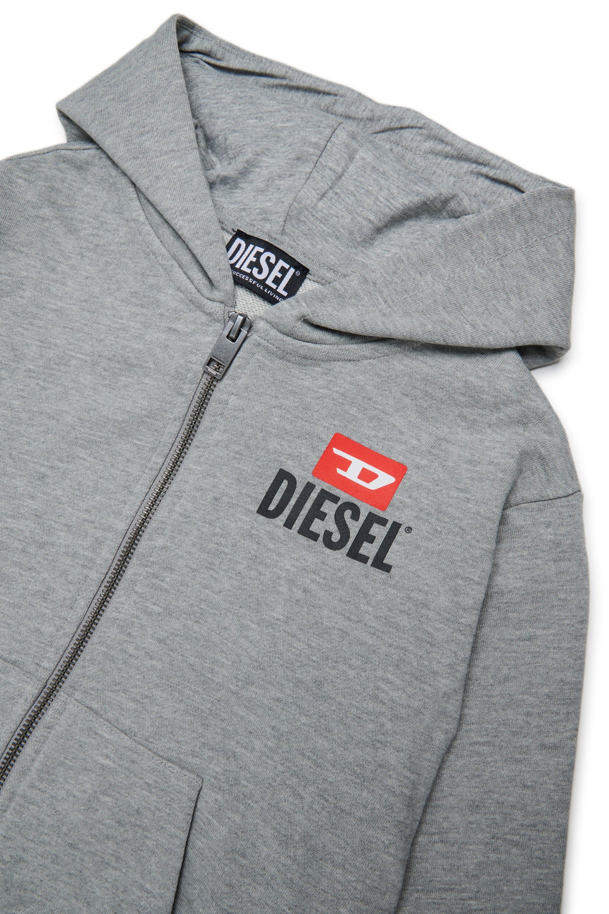 Full-zip sweatshirt with logo