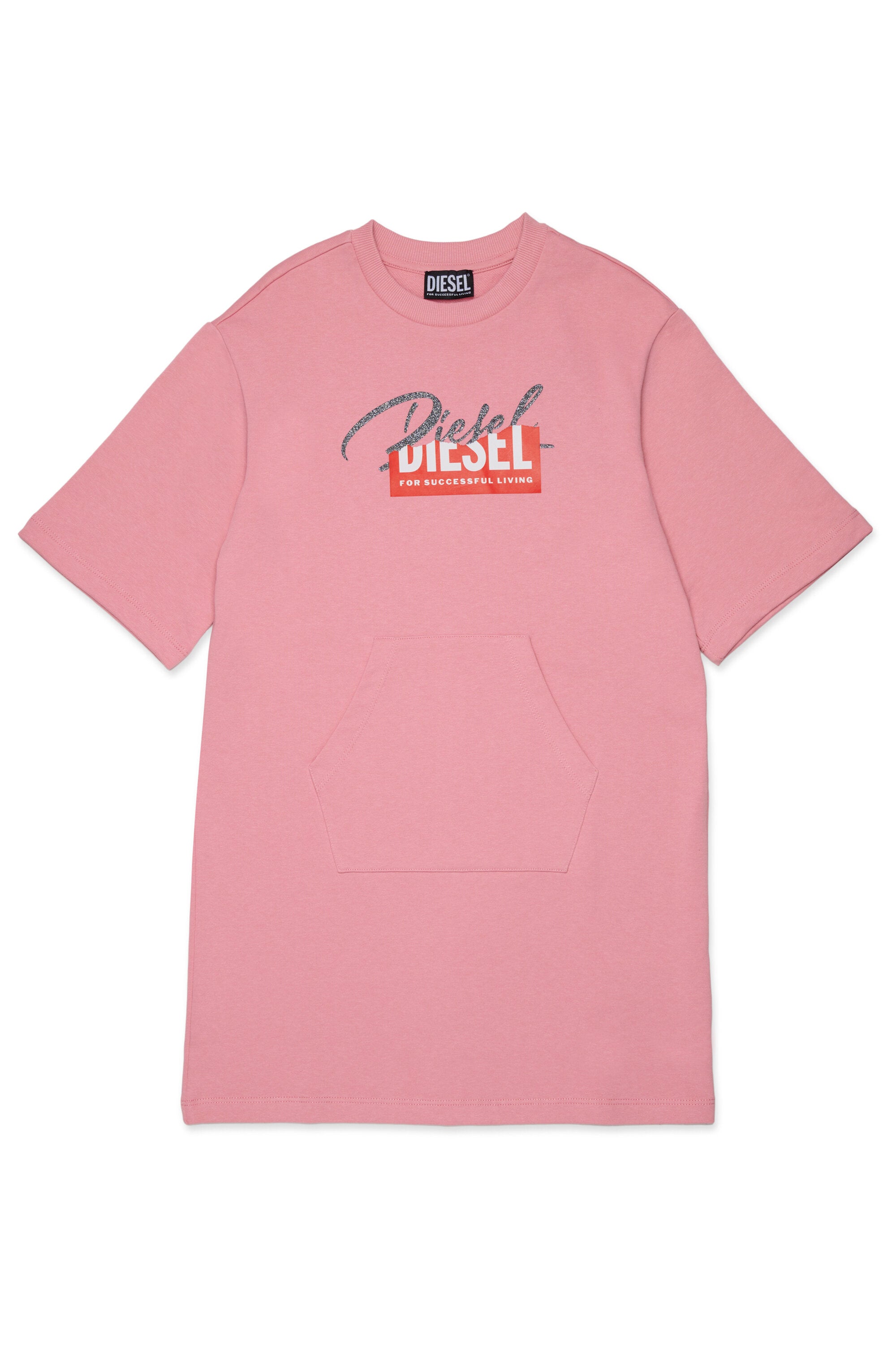 Dress with logo