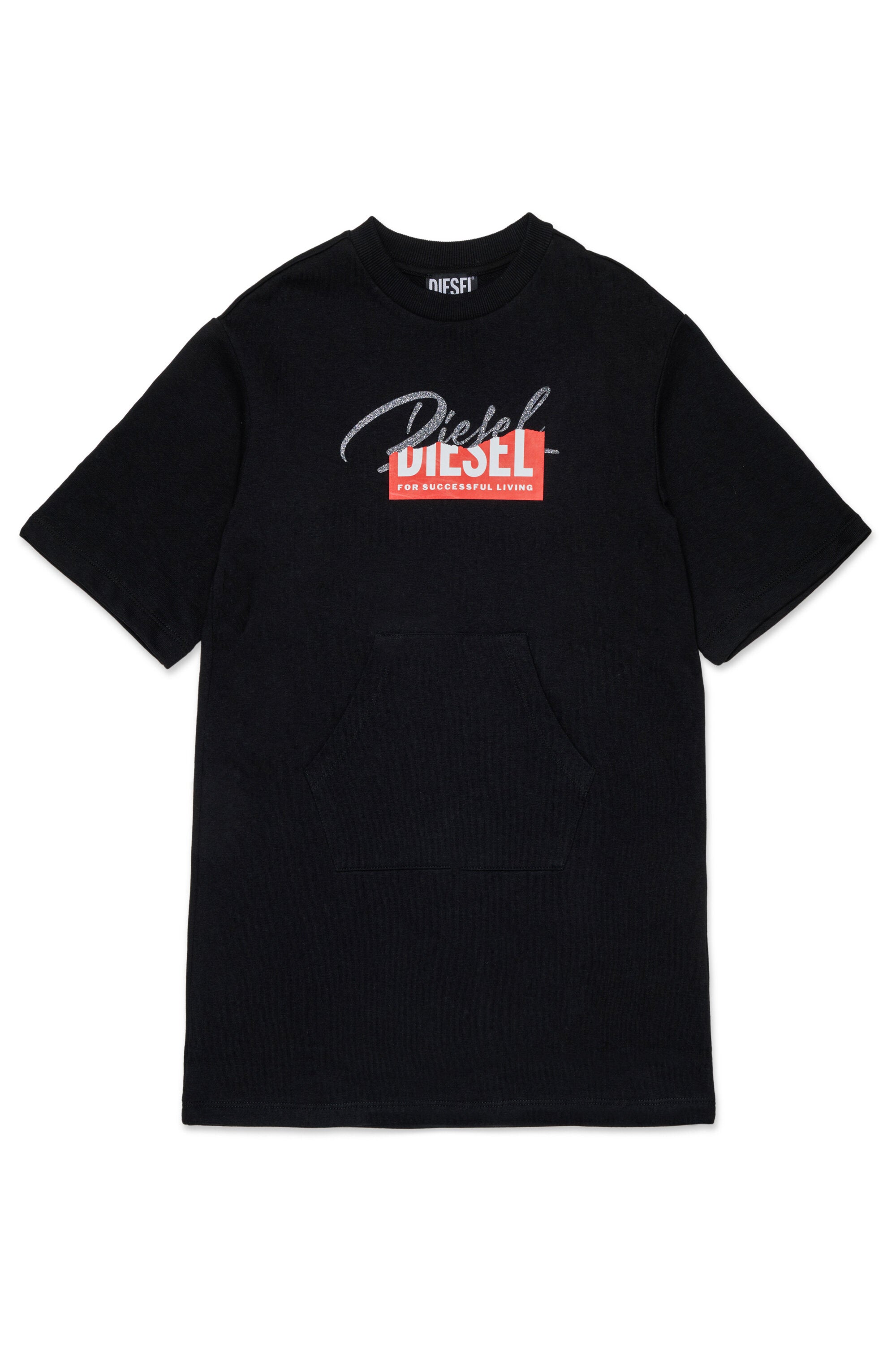 Dress with logo