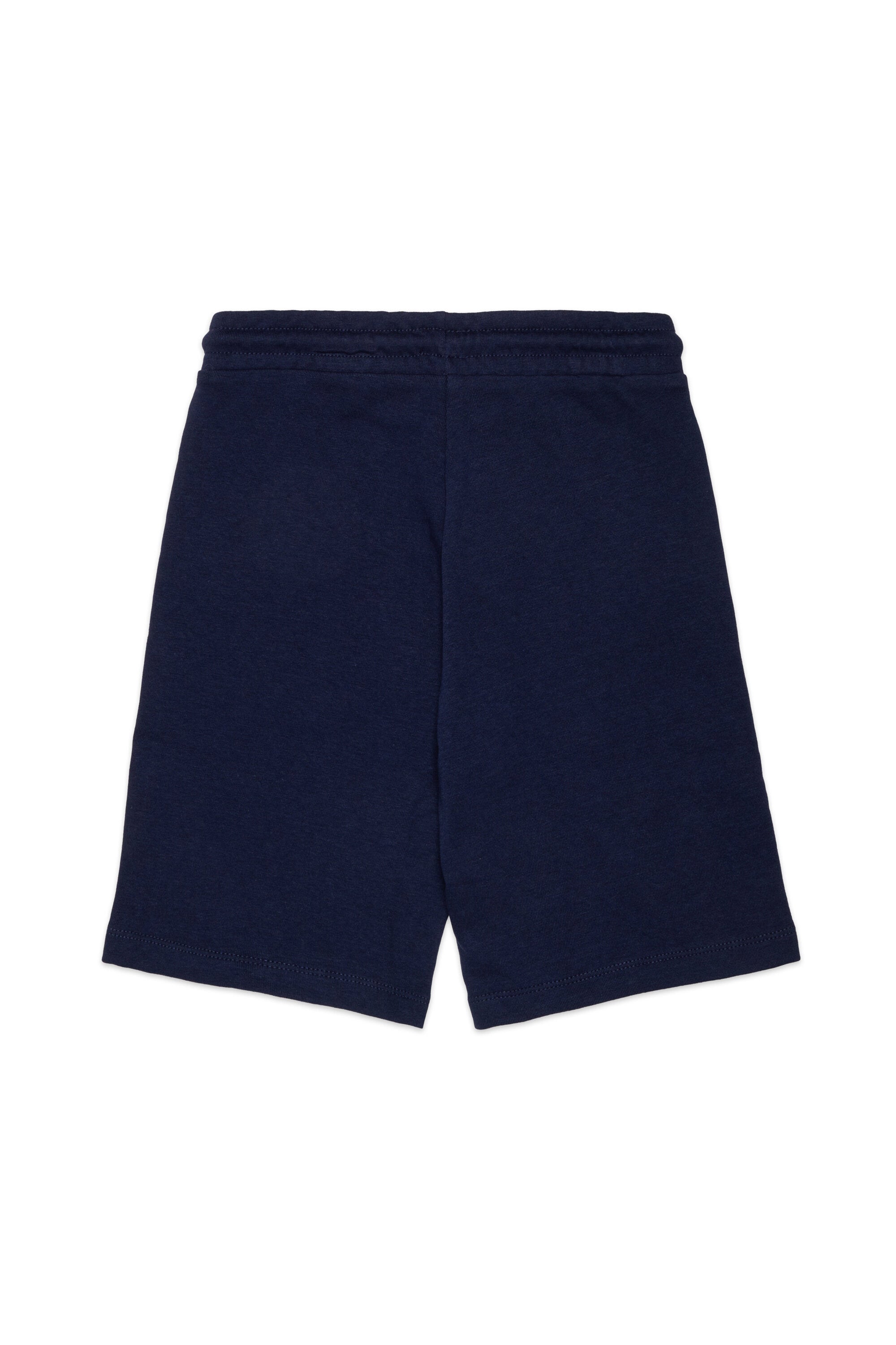Fleece shorts with logo
