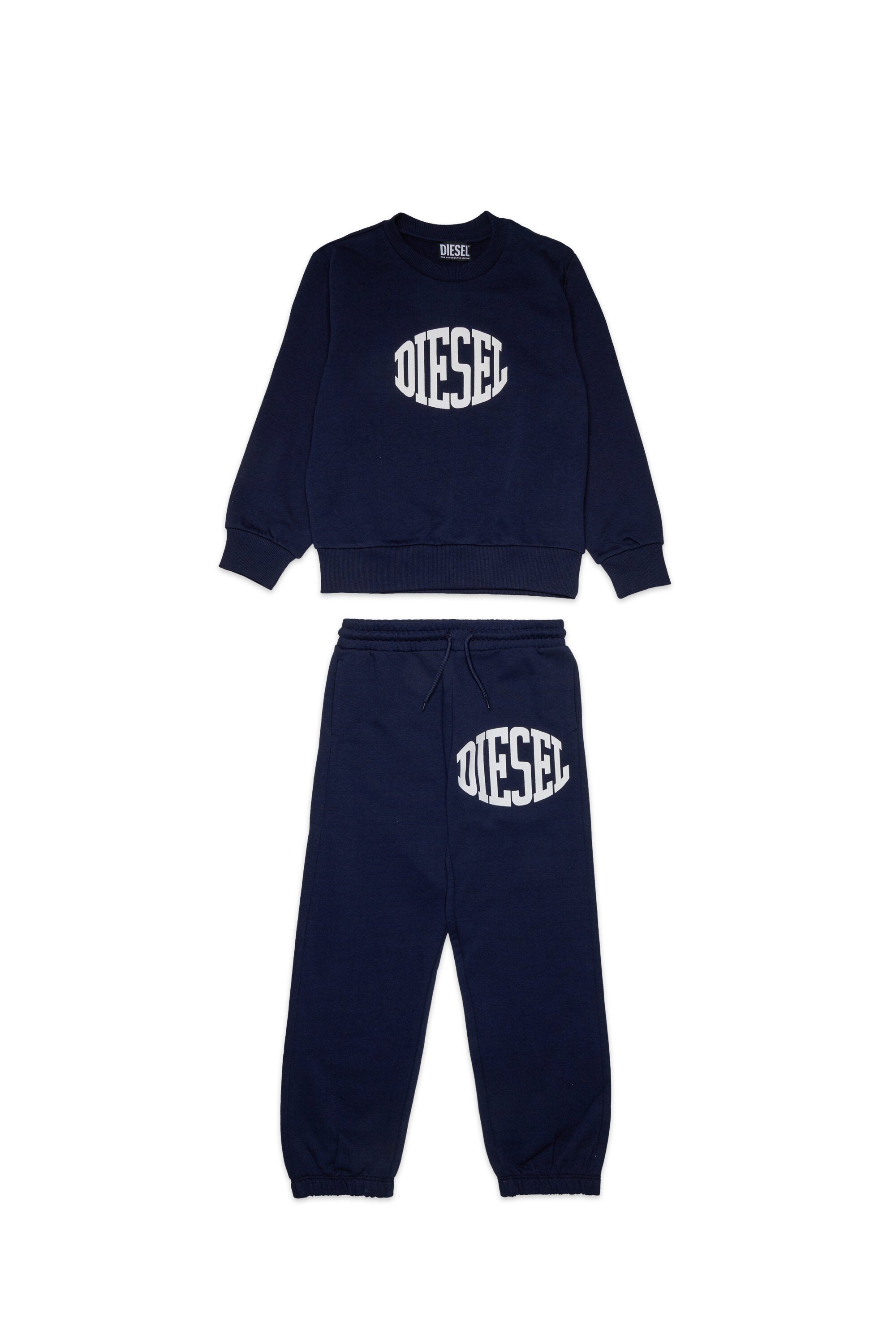 Sweatshirt jumpsuit with logo
