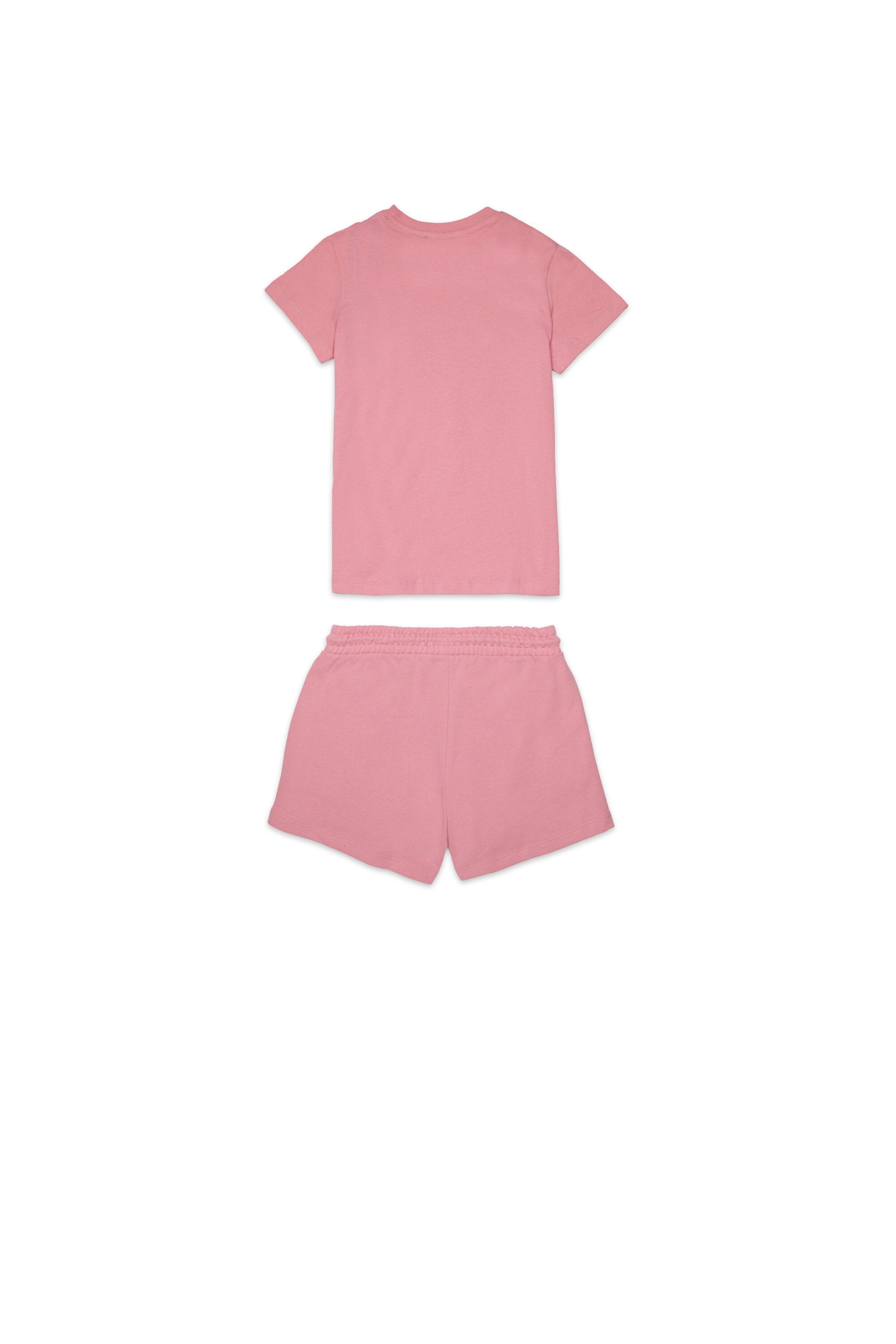Short jumpsuit with logo