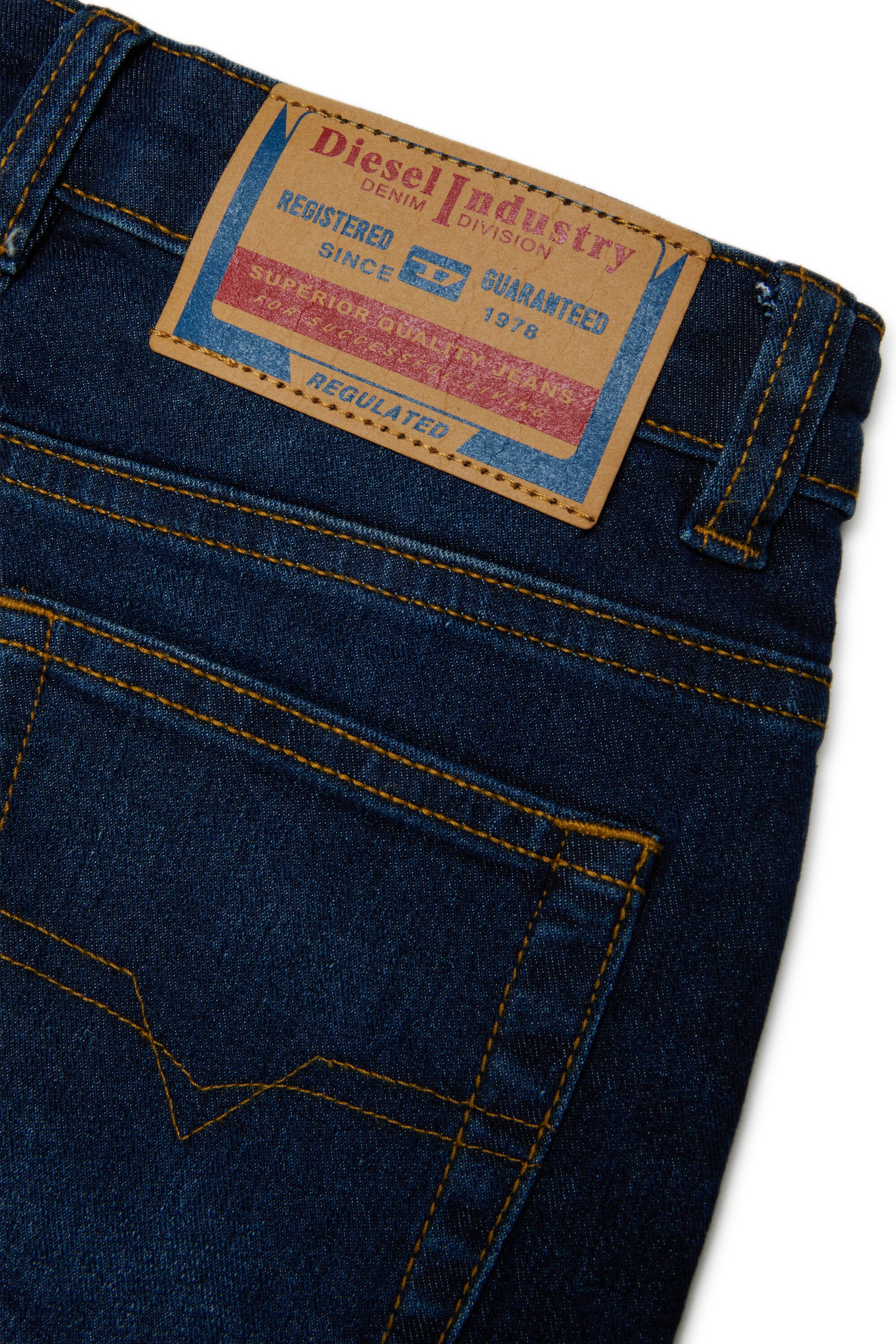 Dark blue regular fit jeans