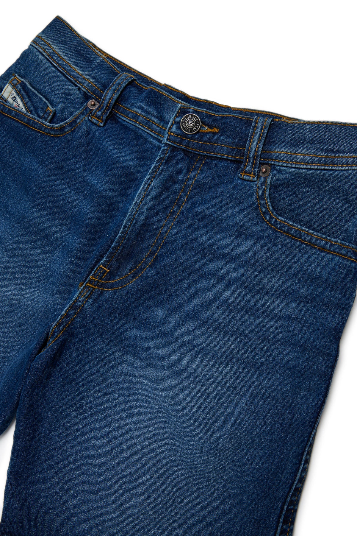 Five-pocket denim shorts