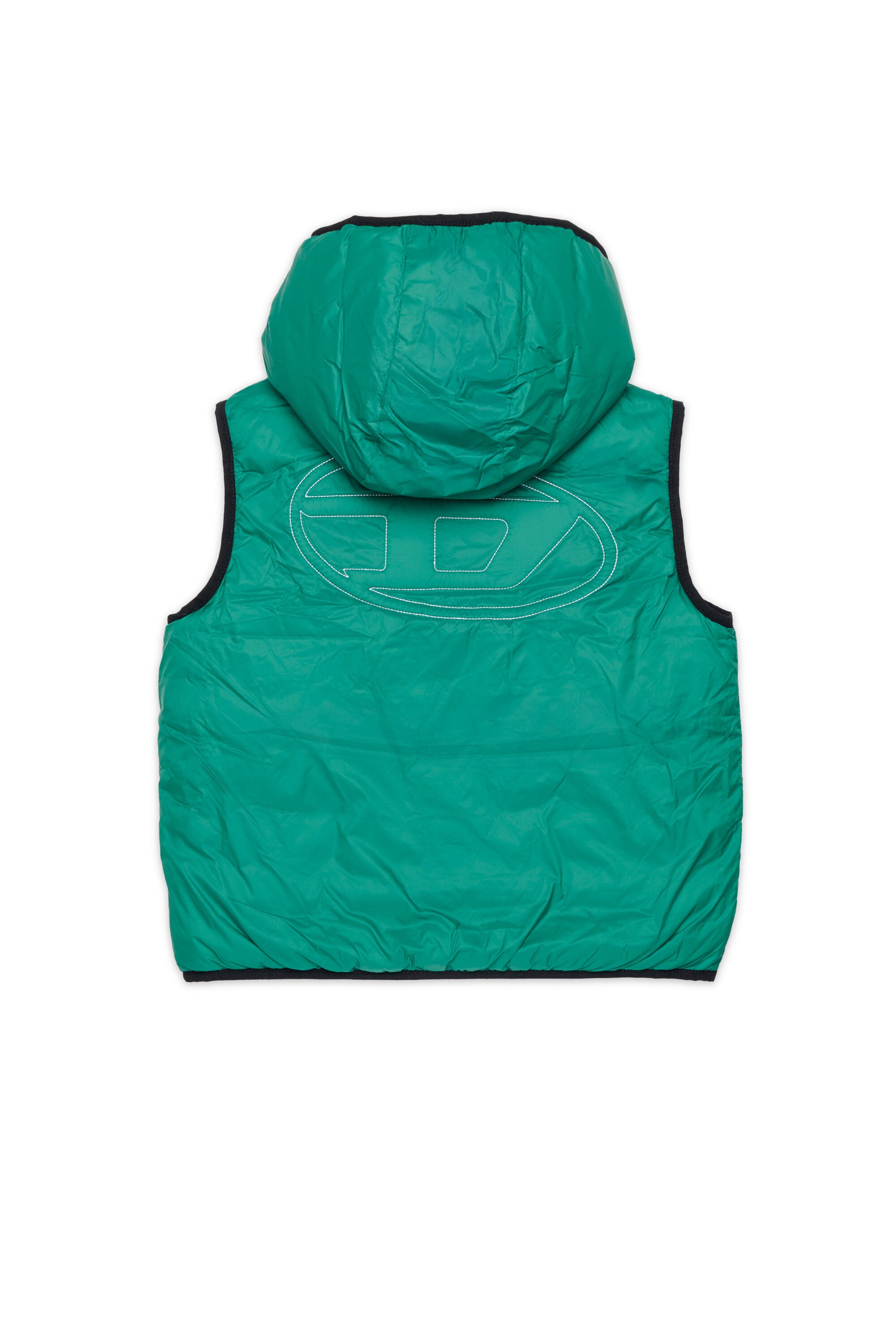 Lightweight padded vest with logo