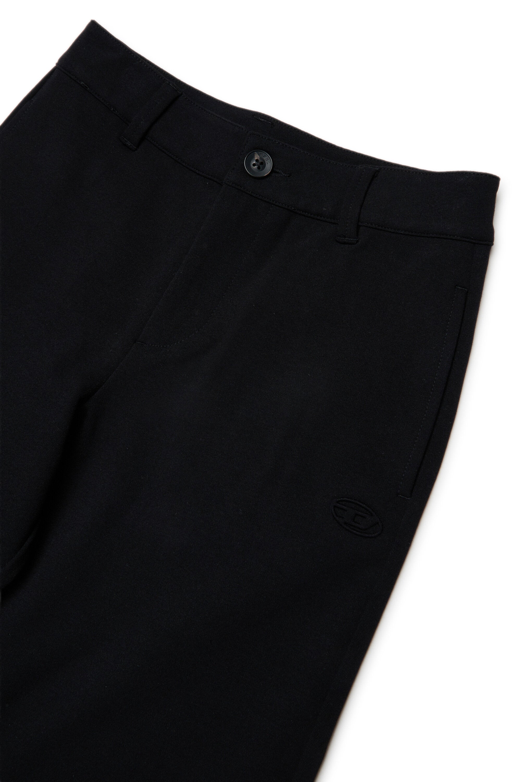 Flare knit pants