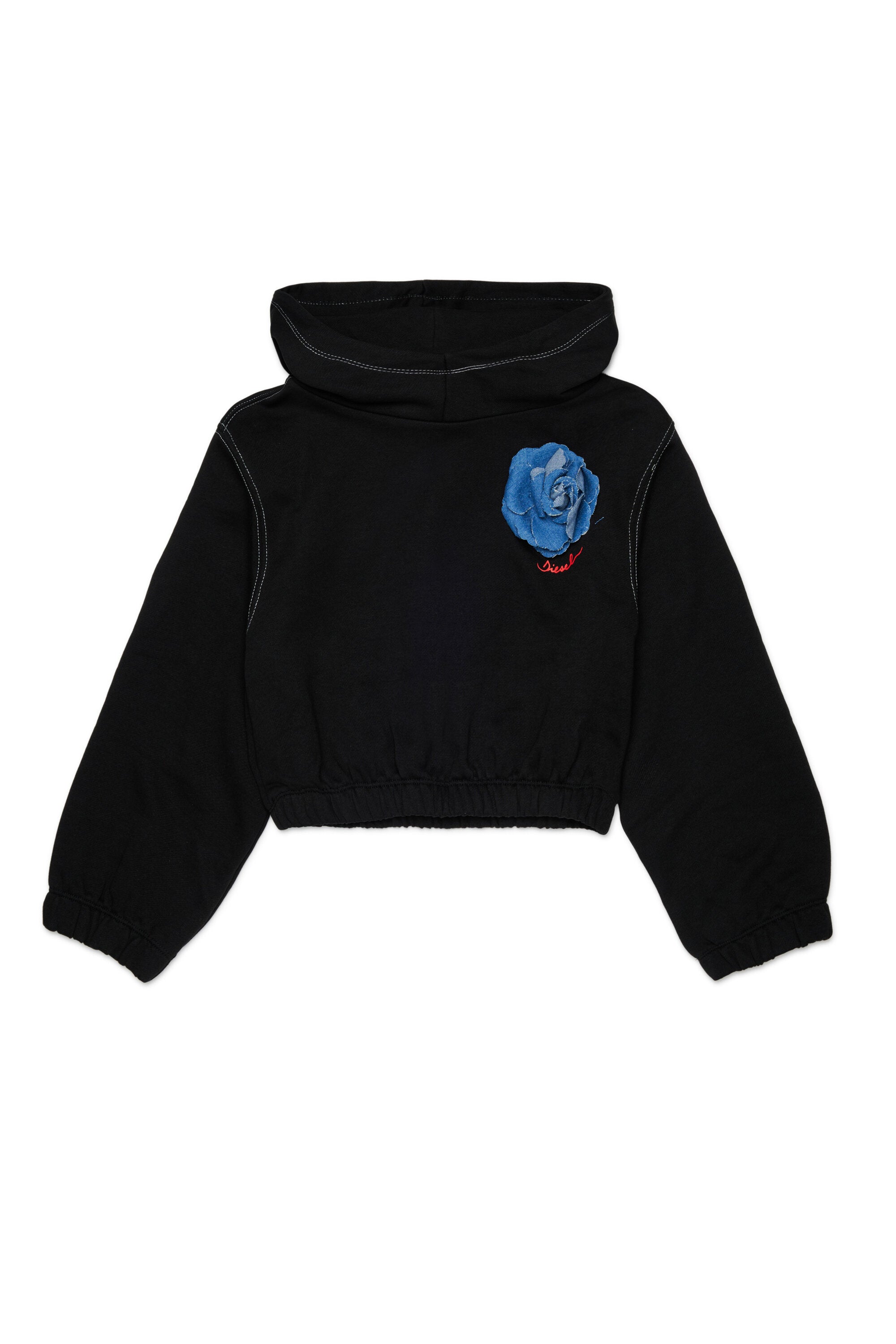 Hooded sweatshirt with logo