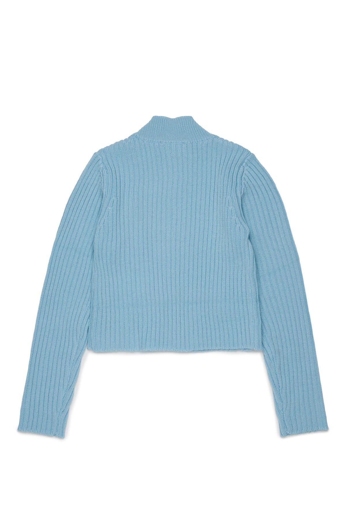 Zip cardigan with logo