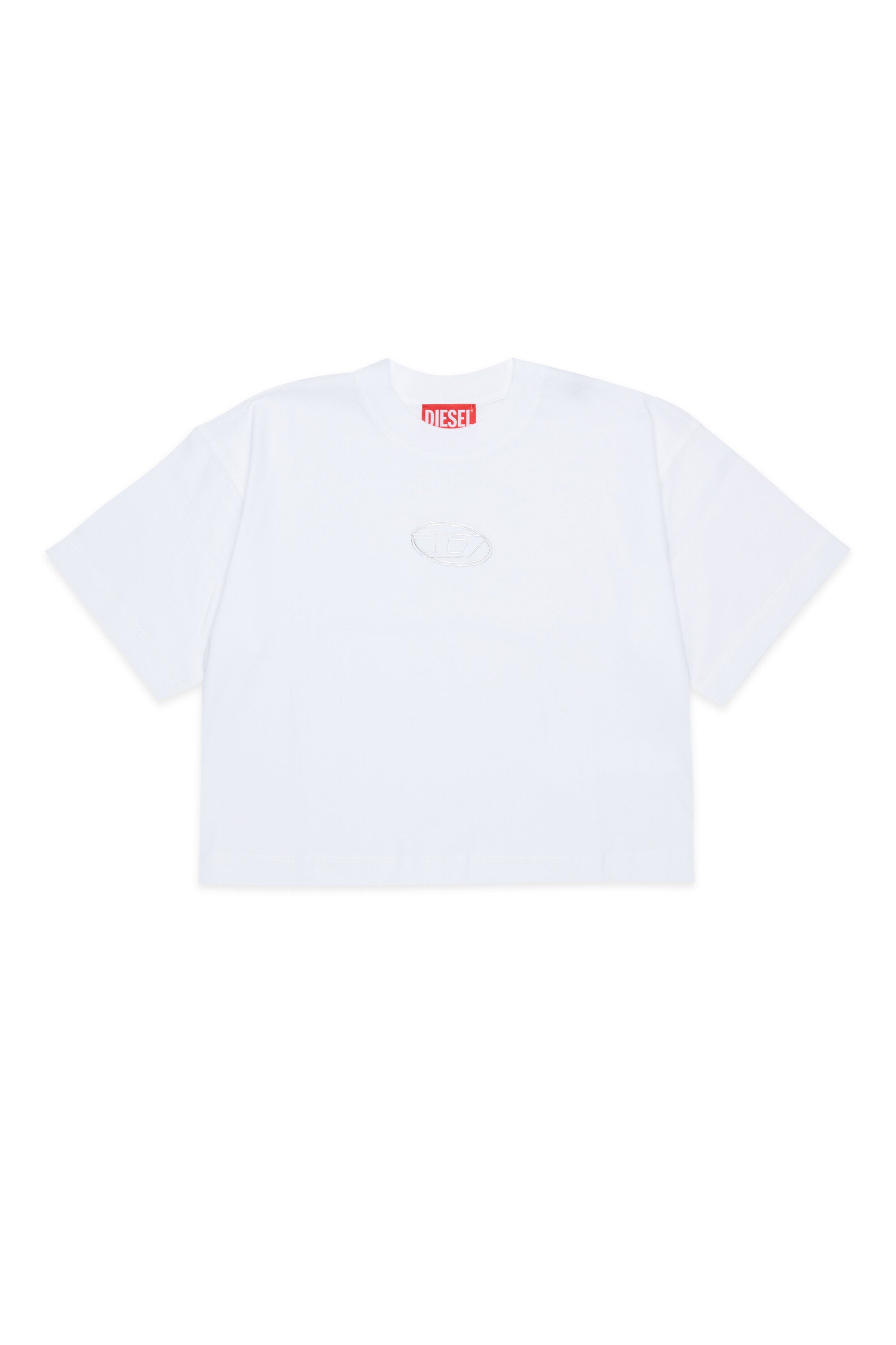 T-shirt with Oval D logo