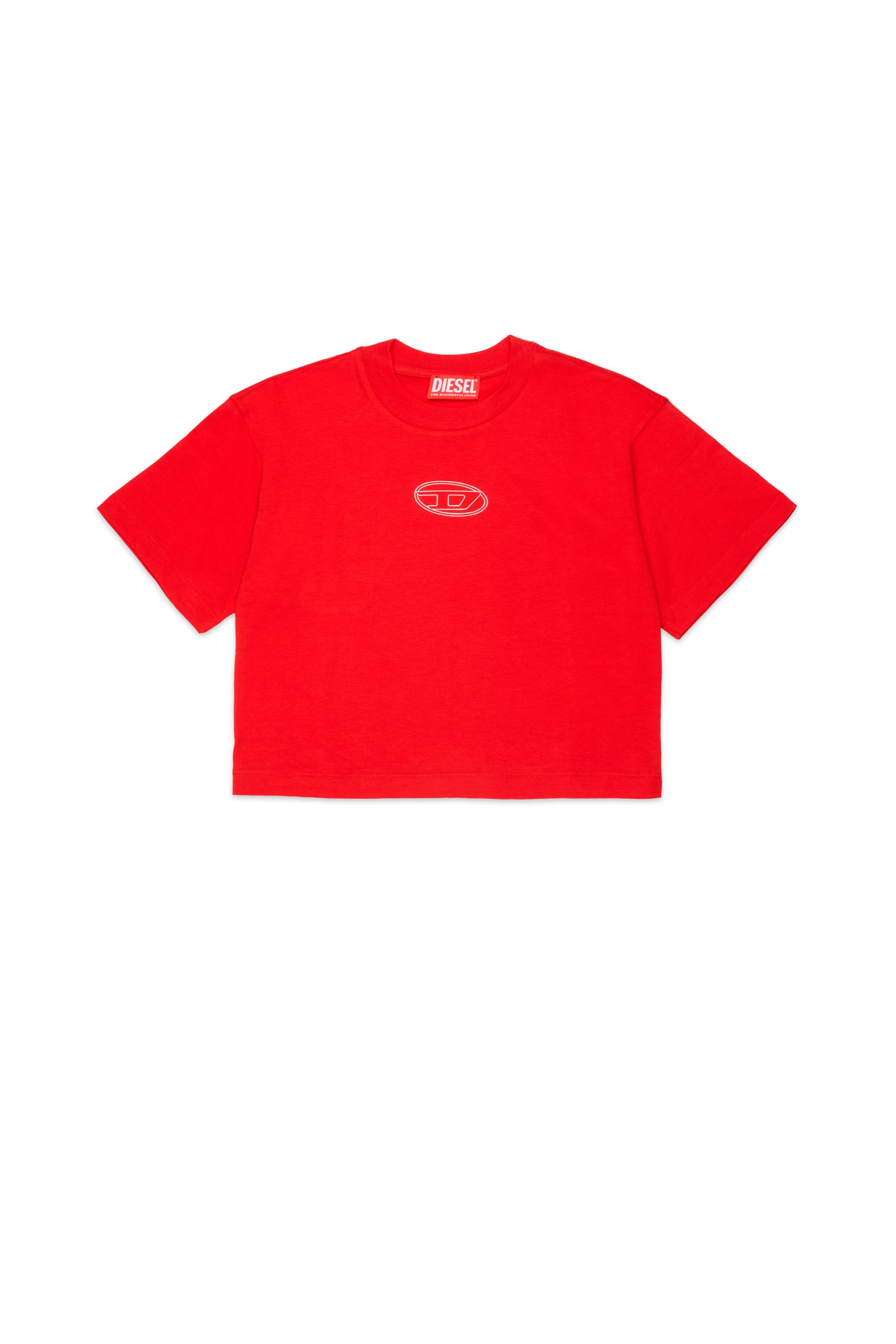 T-shirt with Oval D logo