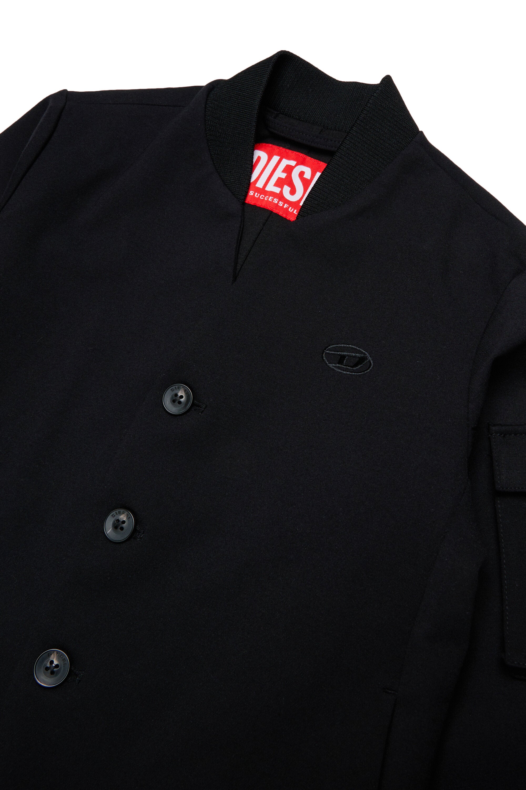 Bomber jacket with logo