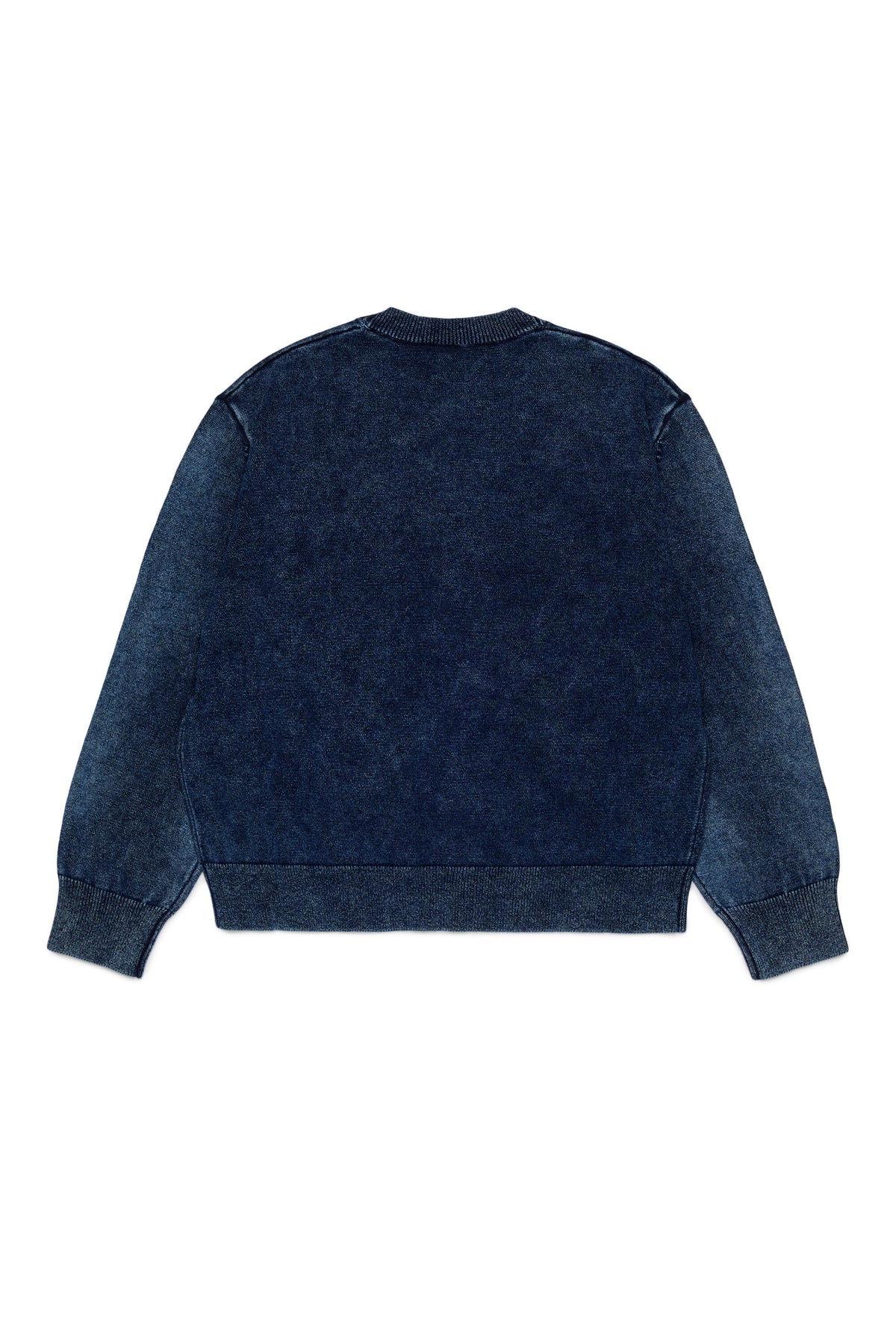 Jacquard cardigan with logo