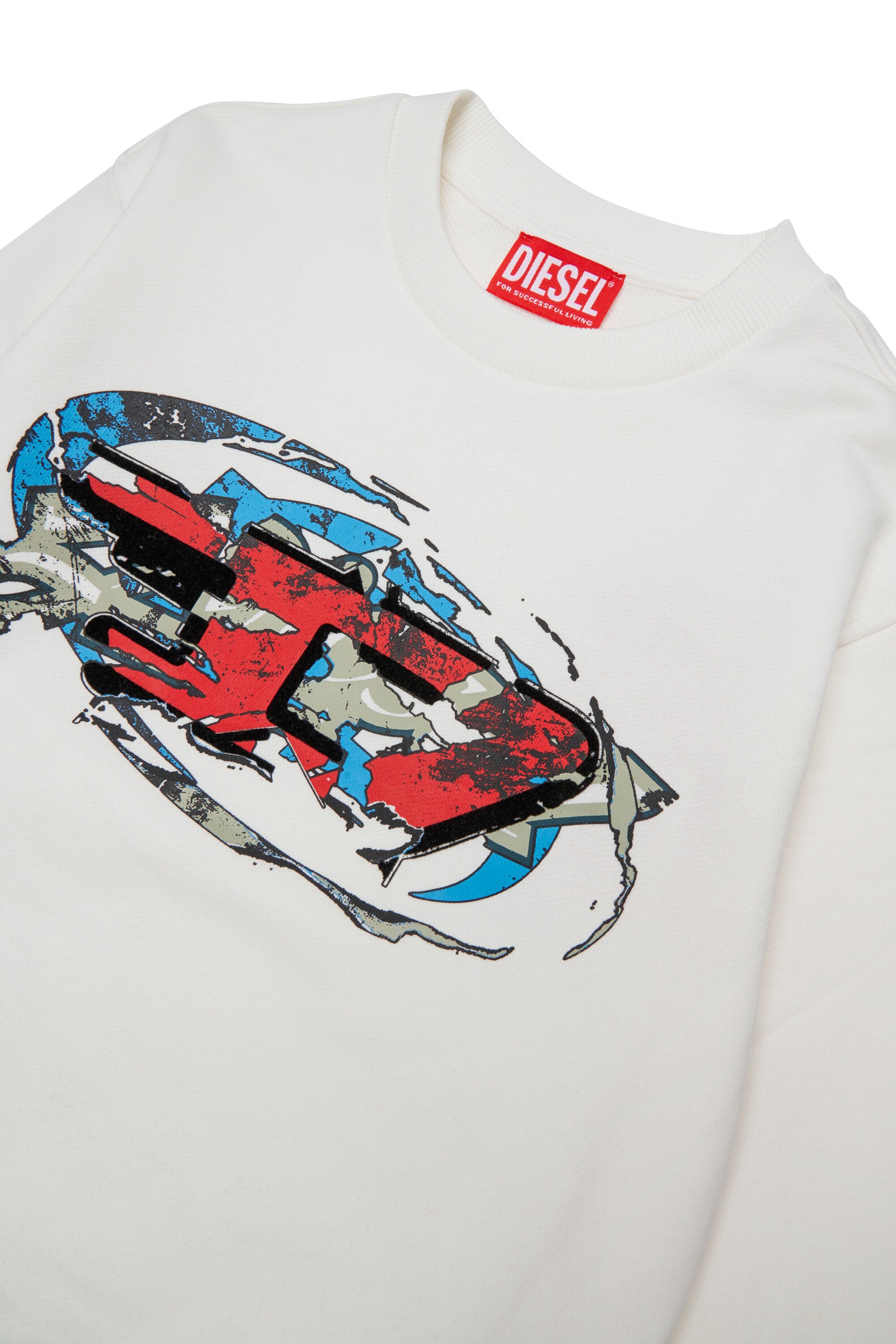 Crewneck sweatshirt with logo