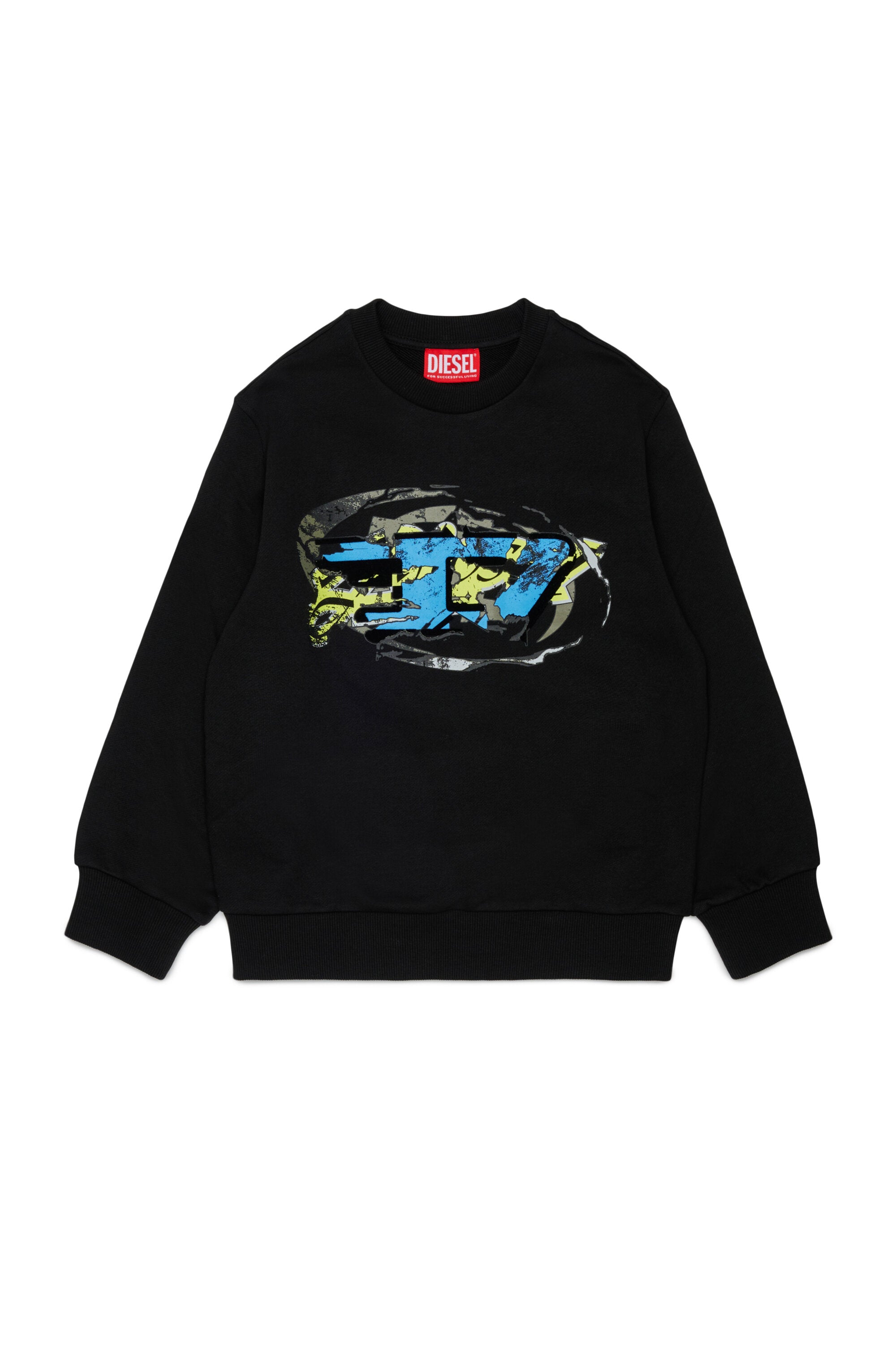 Crewneck sweatshirt with logo