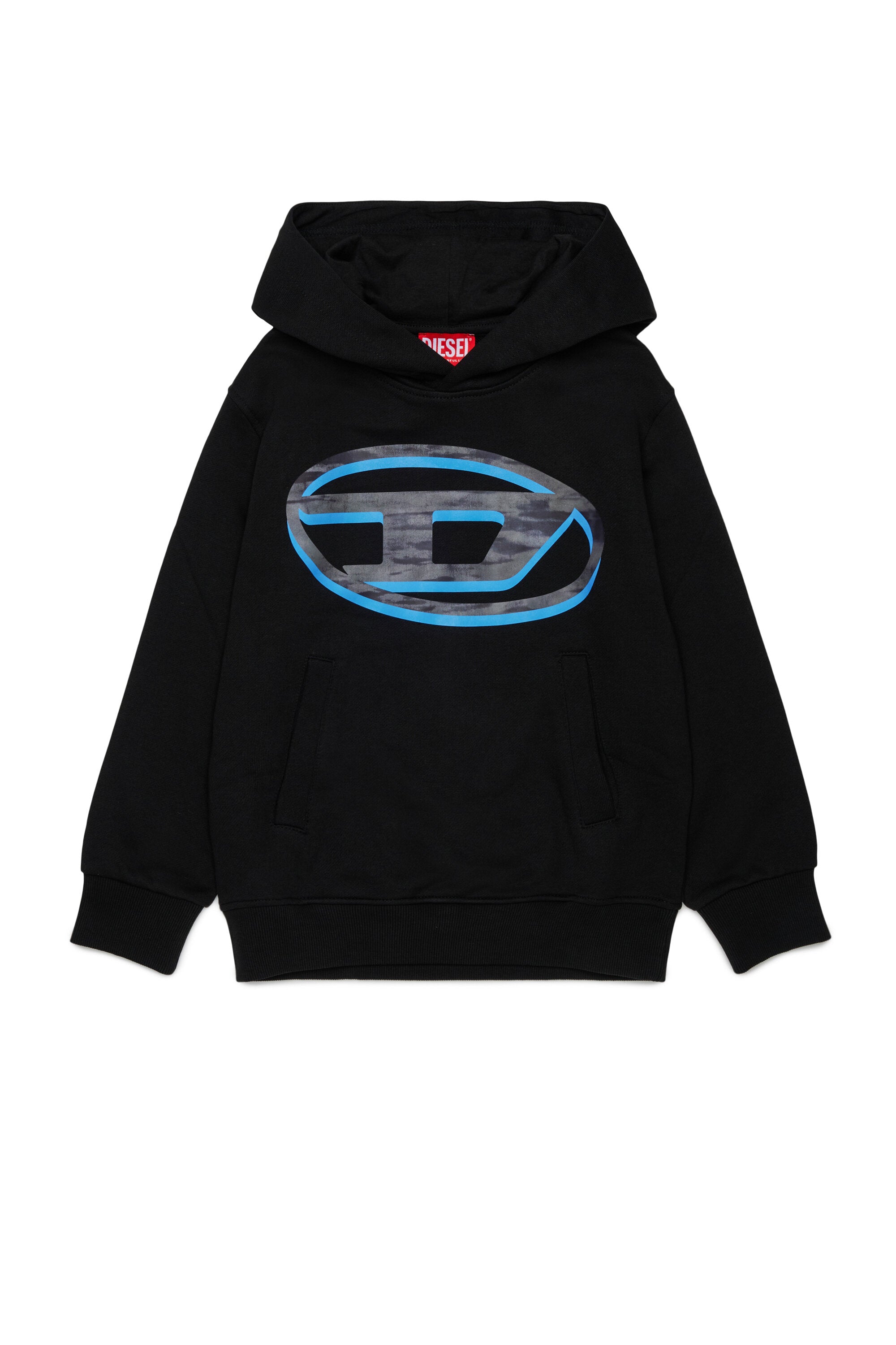 Hooded sweatshirt with logo
