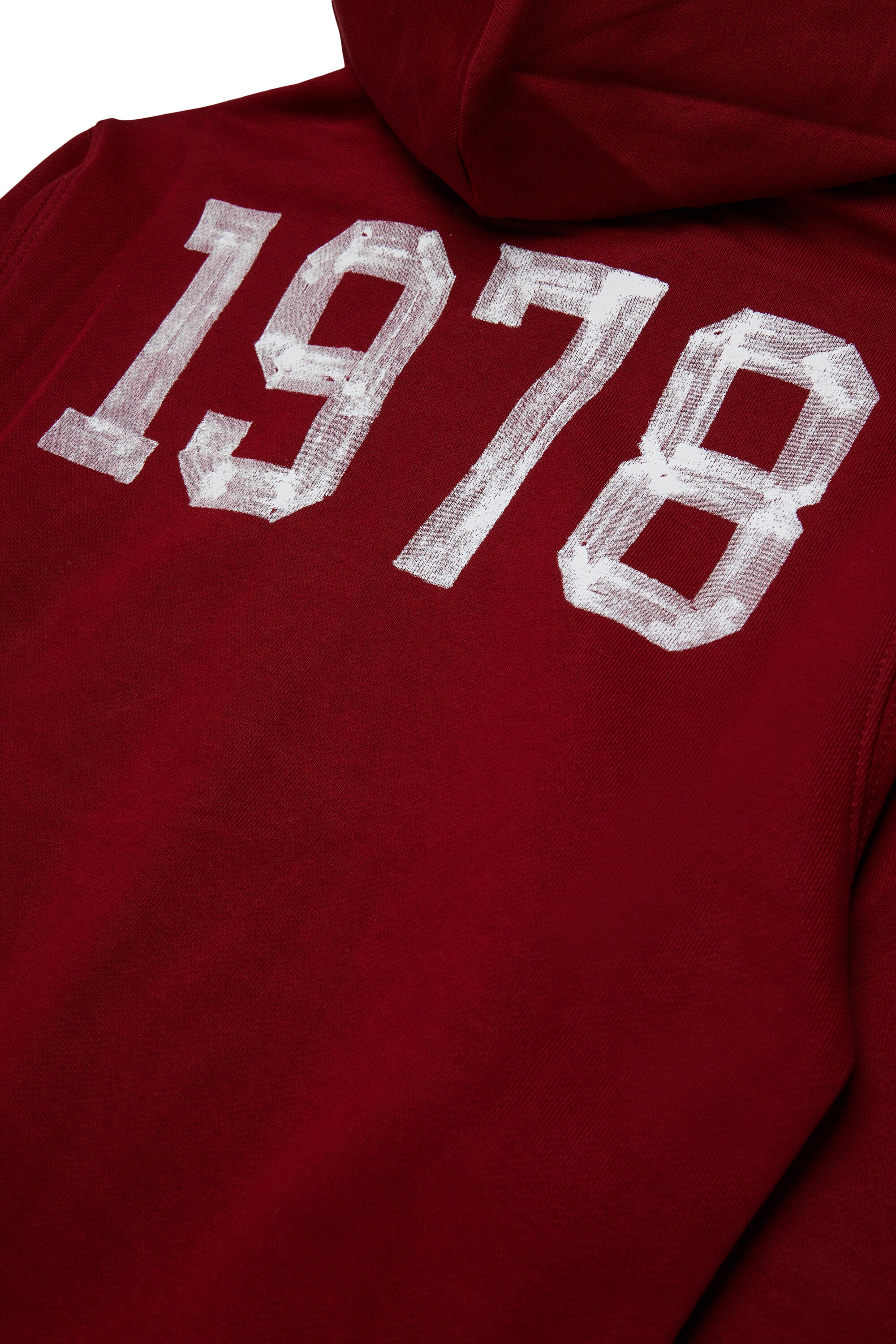 Zip sweatshirt with logo