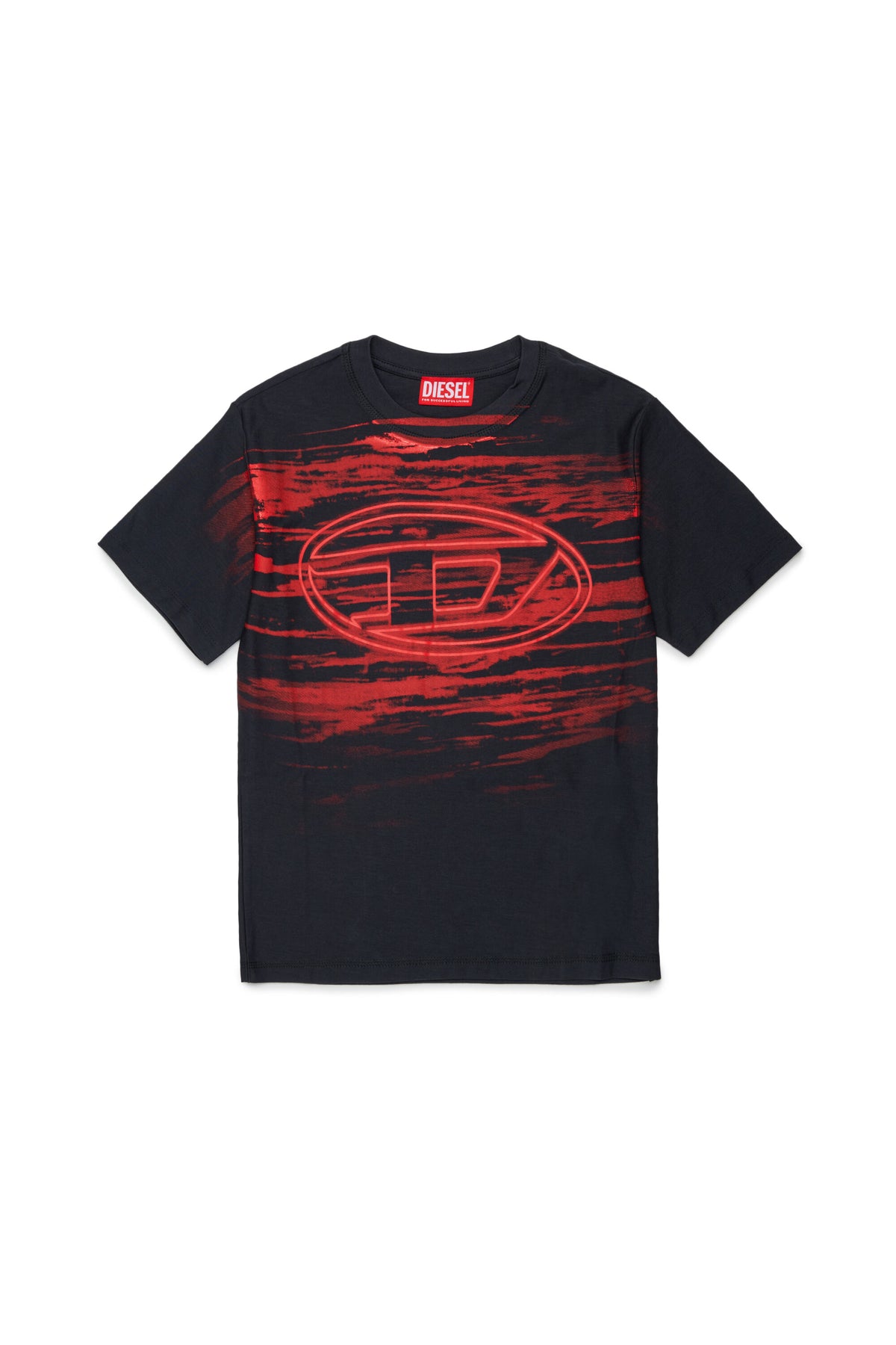 T-shirt with printed logo