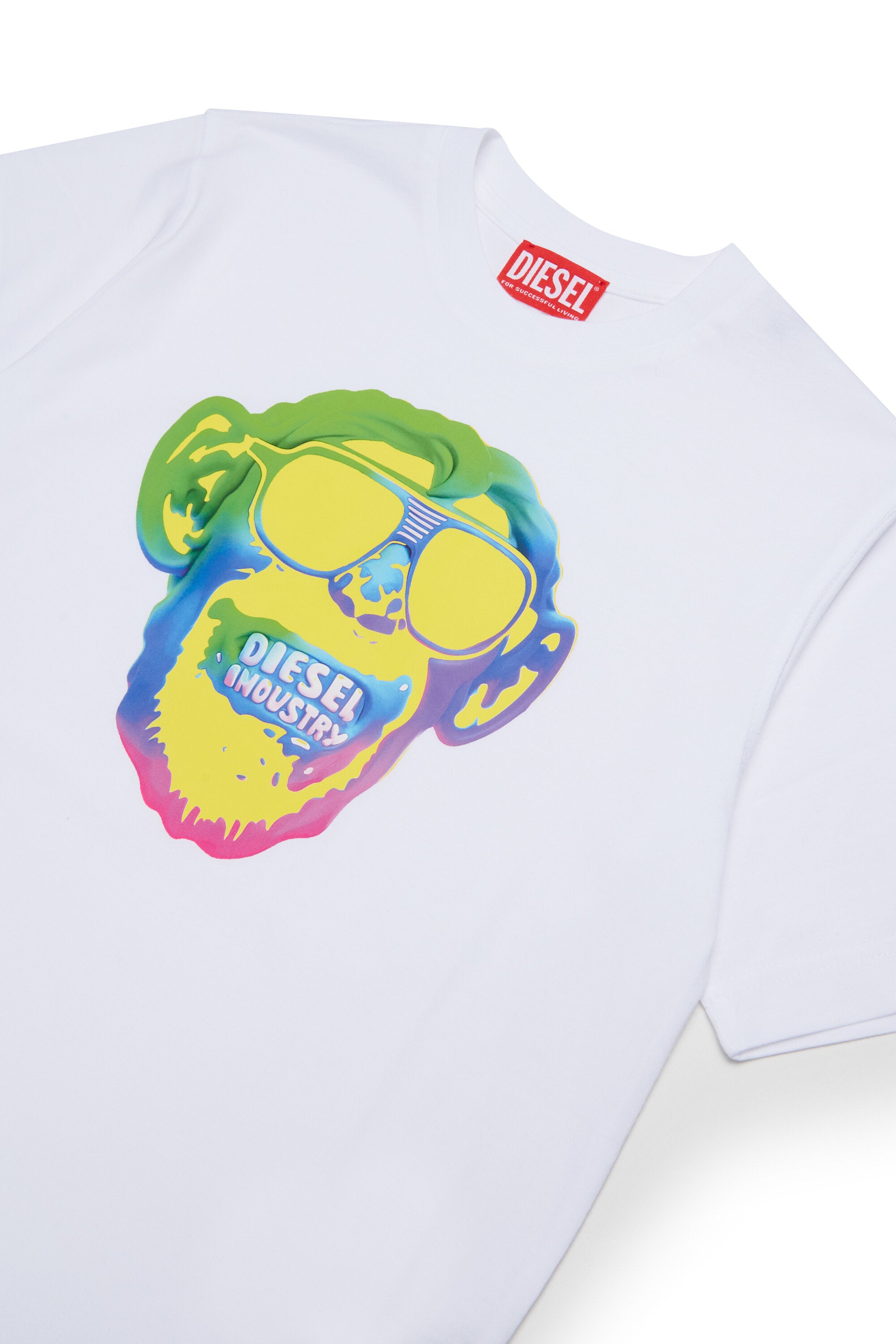 T-shirt with logo and Monkey print