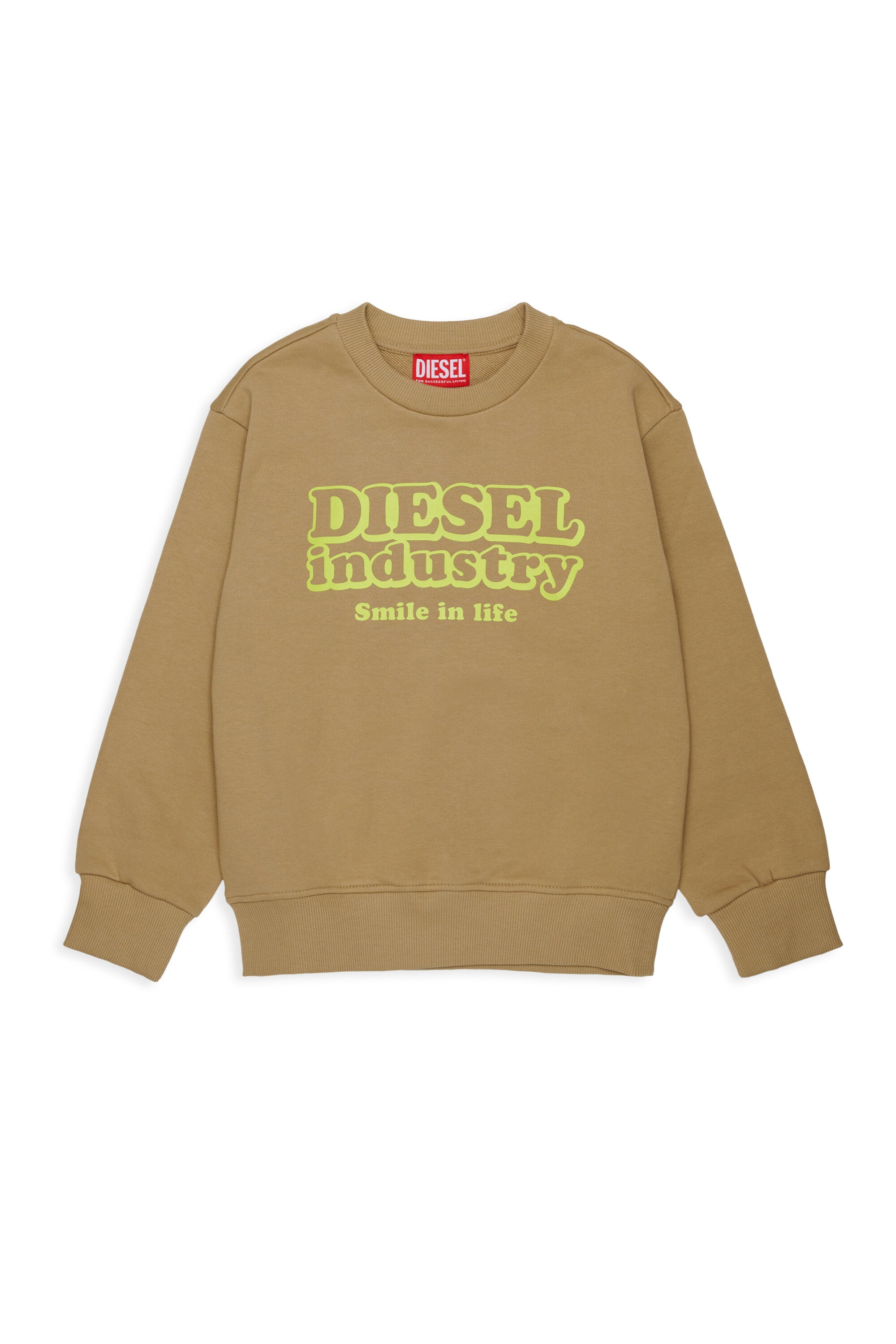 Crew-neck sweatshirt with logo