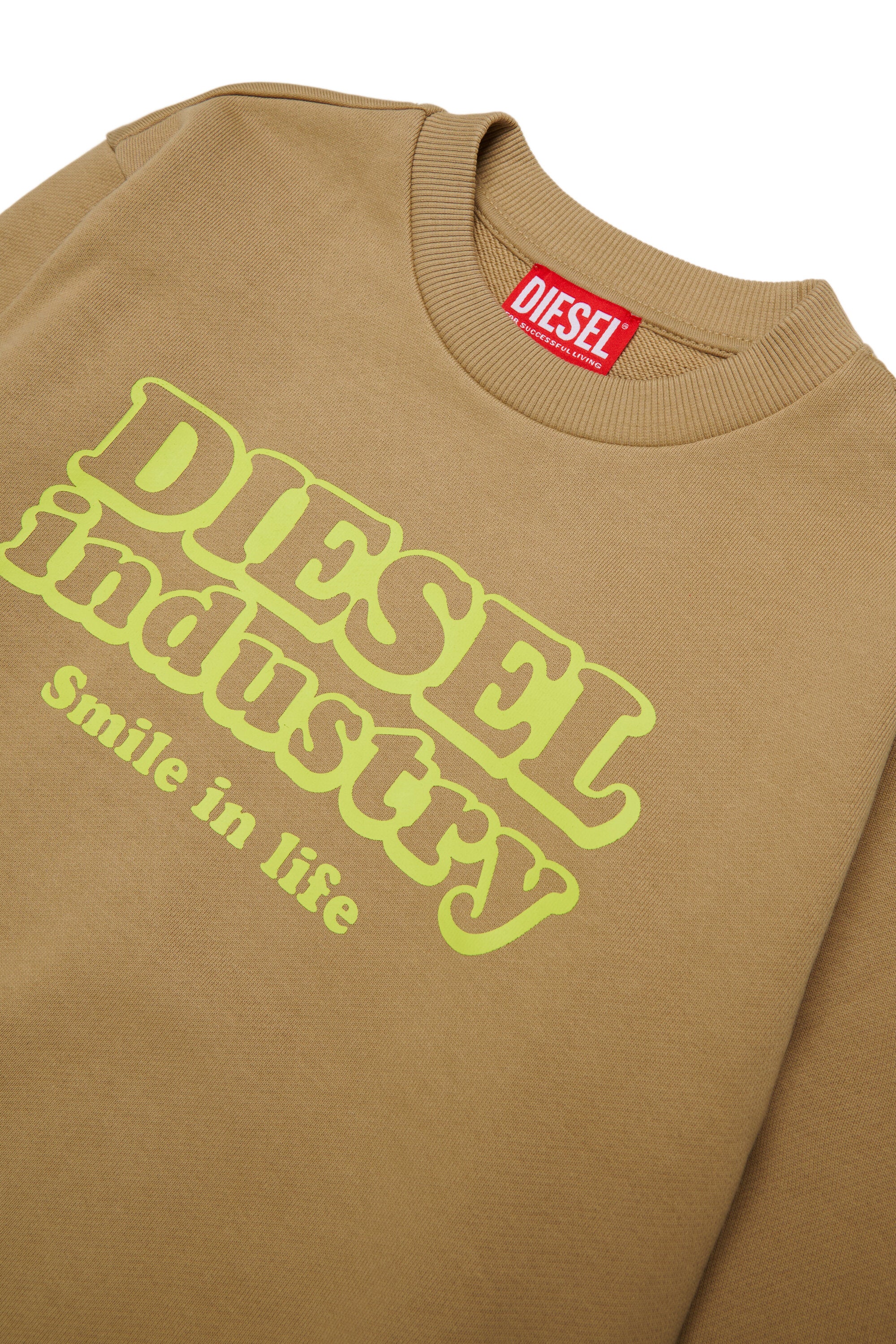 Crew-neck sweatshirt with logo